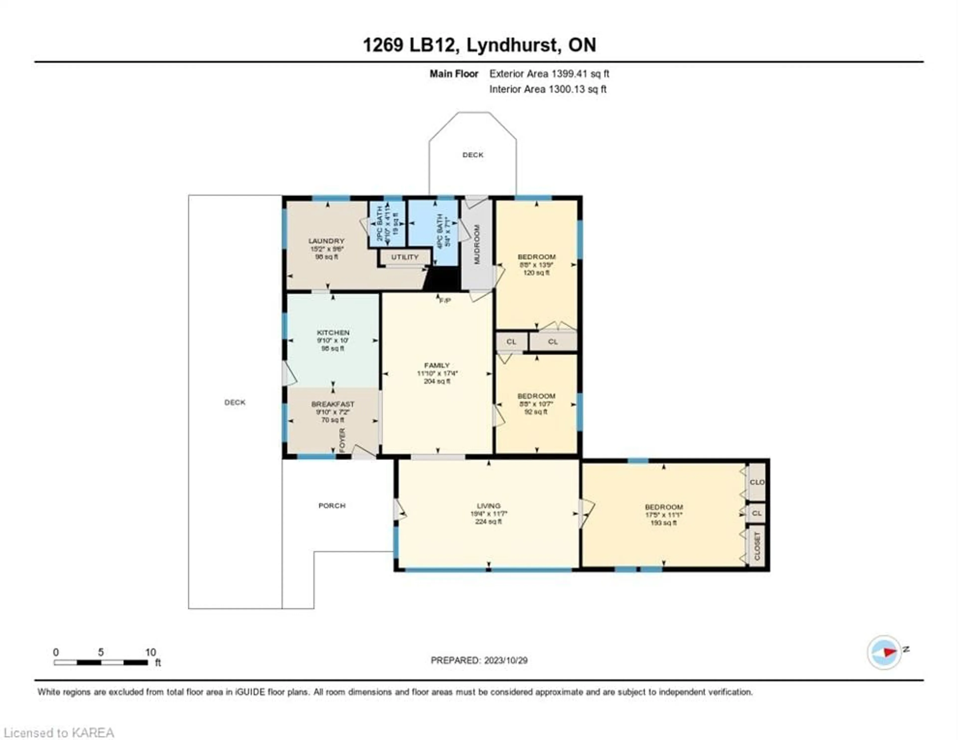 Floor plan for 1269 Lb 12 Rd, Lyndhurst Ontario K0E 1N0