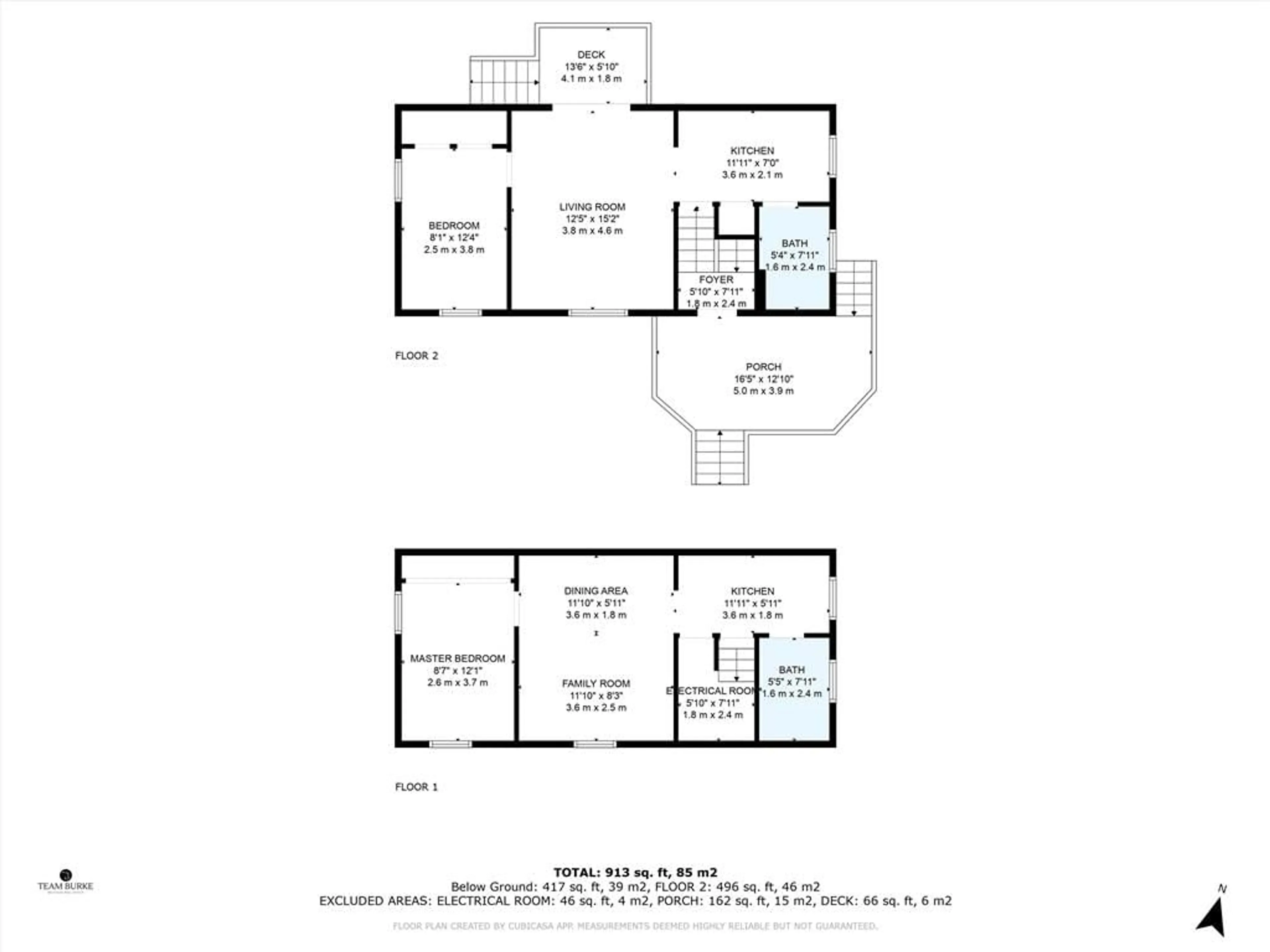 Floor plan for 36 West Elliott St, Huntsville Ontario P1H 1W2