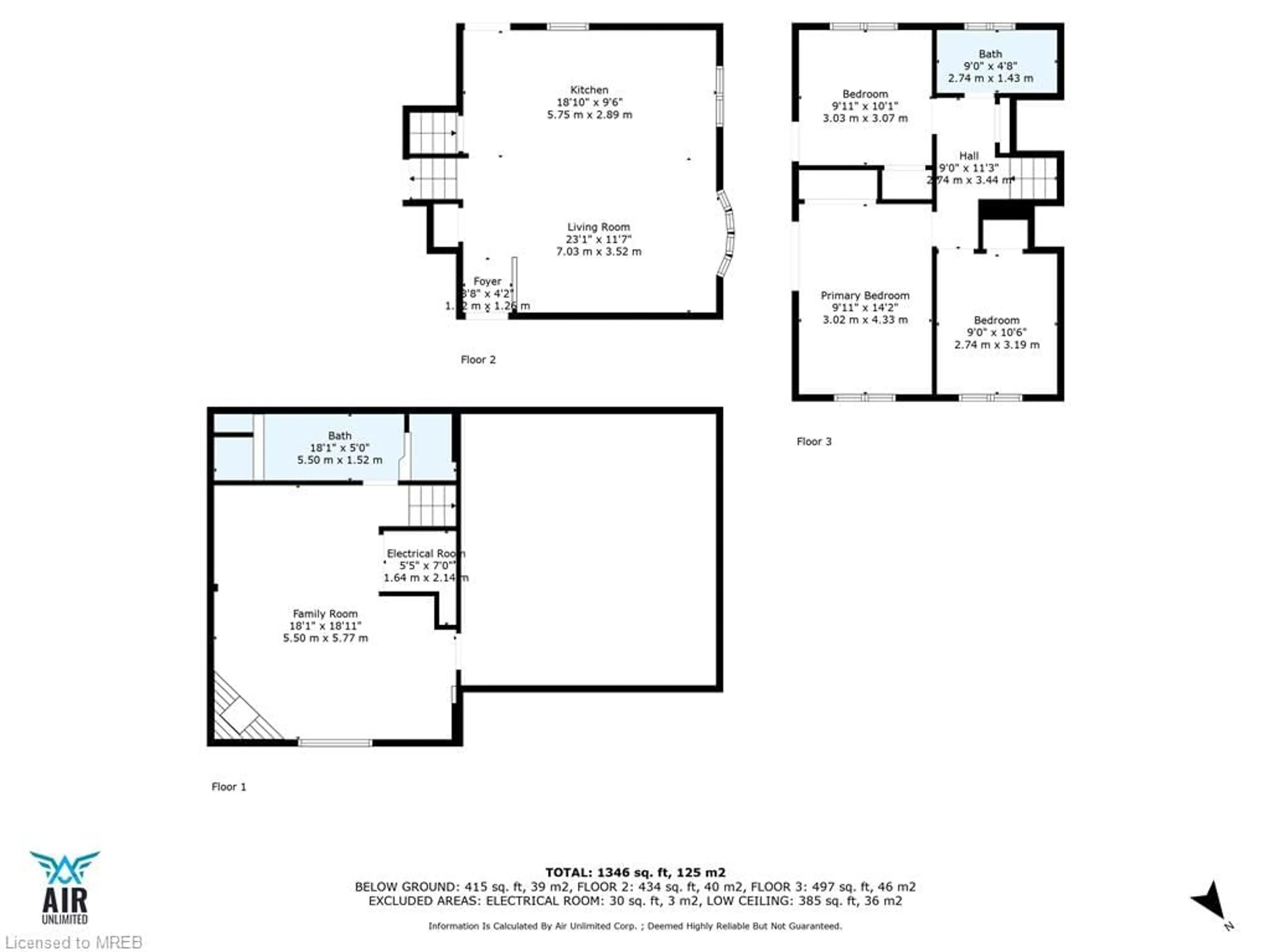 Floor plan for 329 Collins Dr, Orillia Ontario L3V 1E5