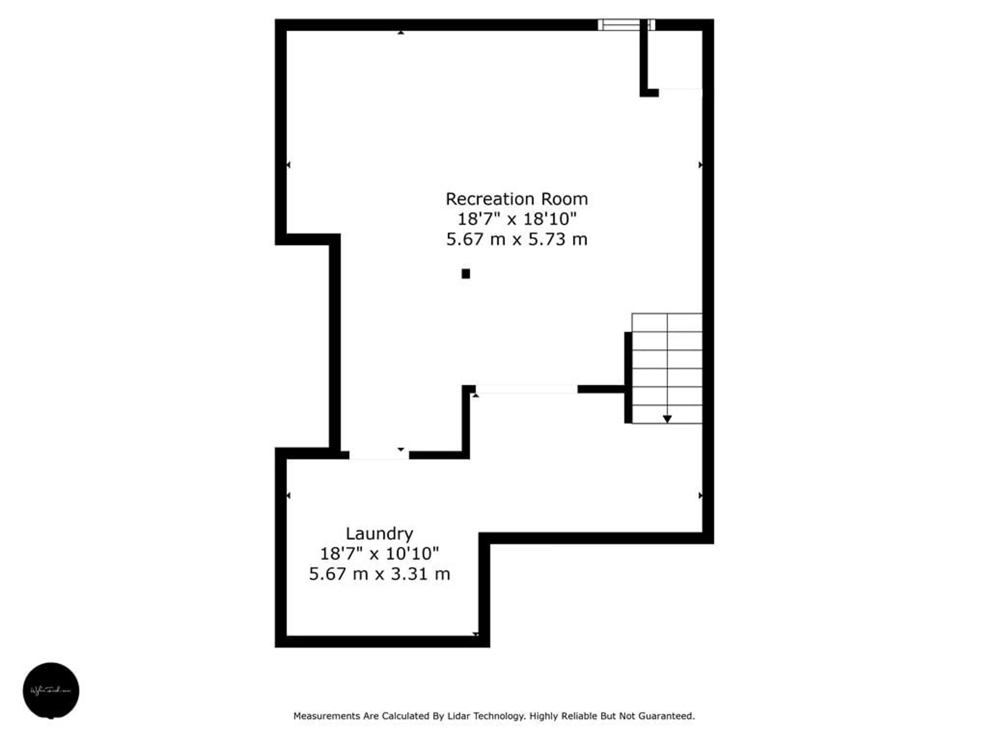 Floor plan for 183 Stanley St, Barrie Ontario L4M 6X9