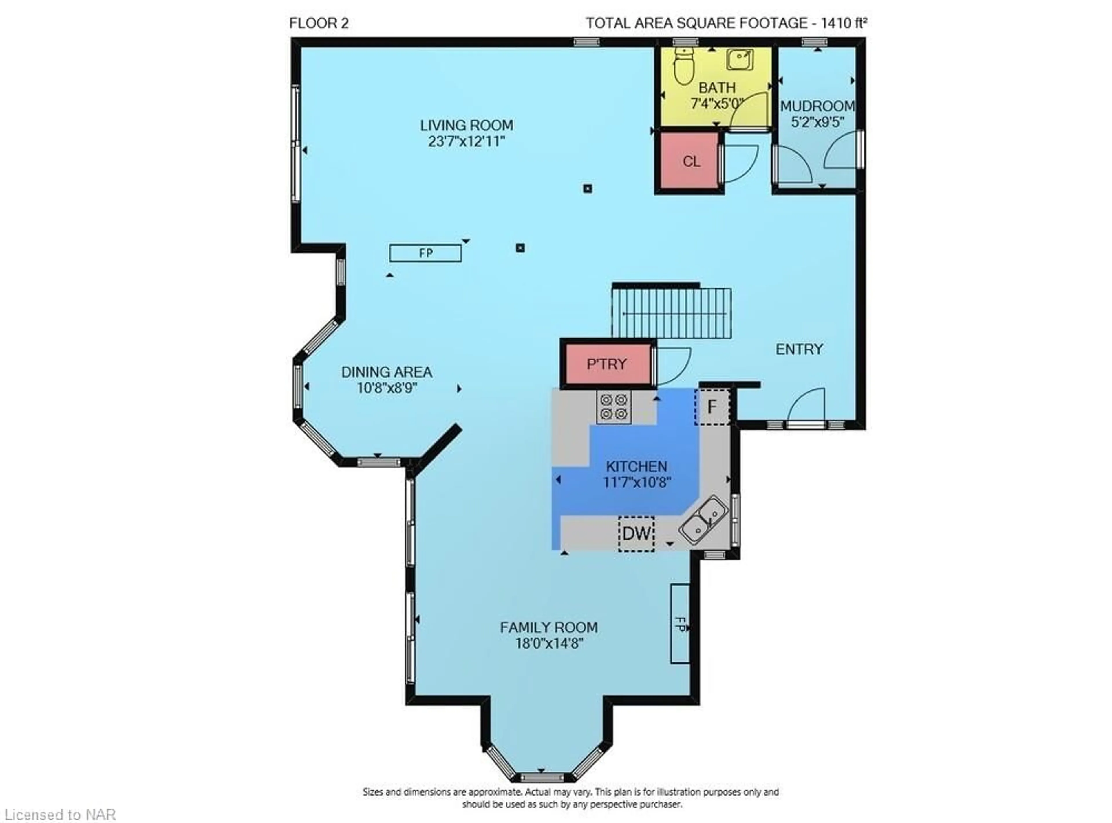 Floor plan for 572 Niagara Blvd, Niagara-on-the-Lake Ontario L0S 1J0