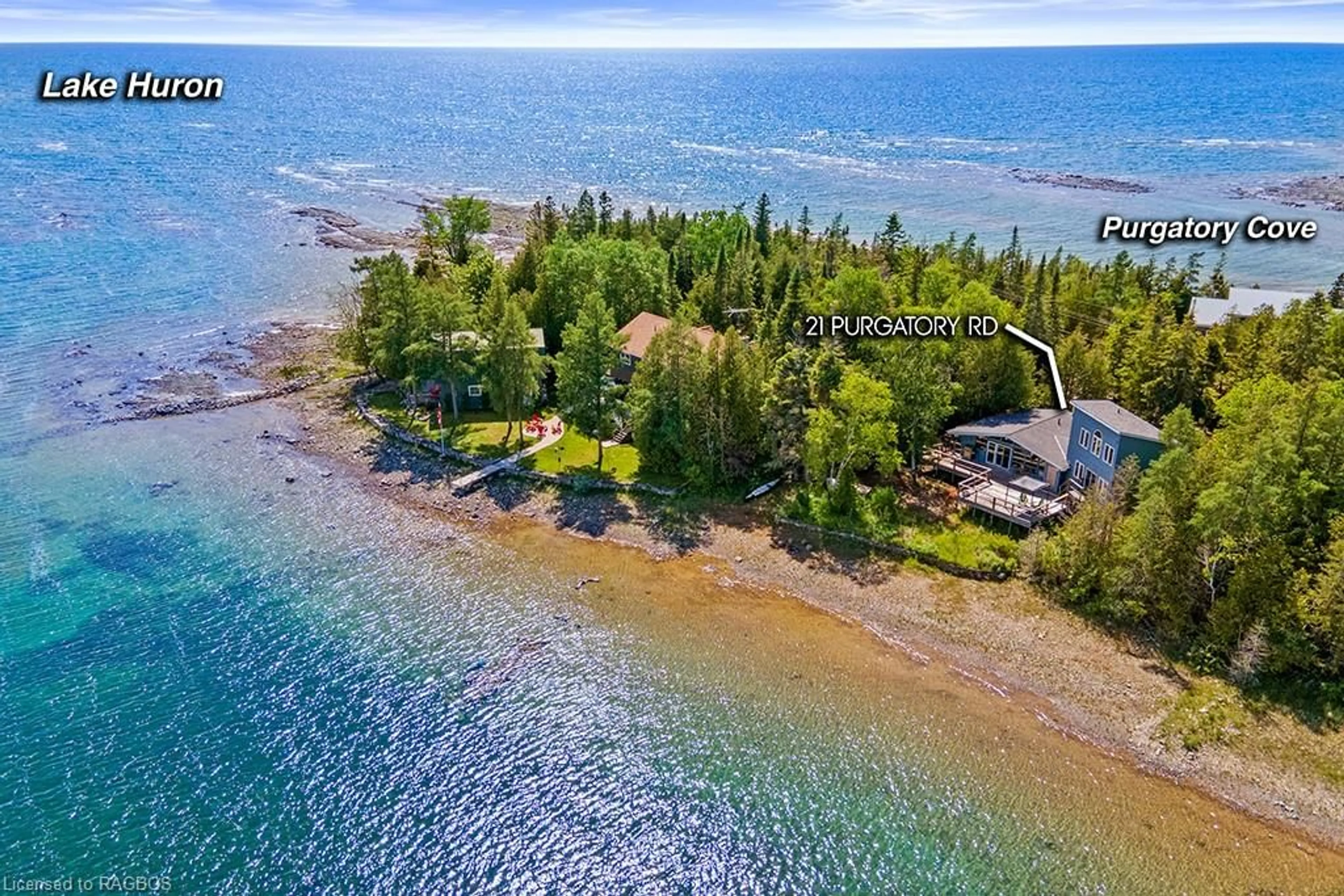 Cottage for 21 Purgatory Rd, Northern Bruce Peninsula Ontario N0H 2T0