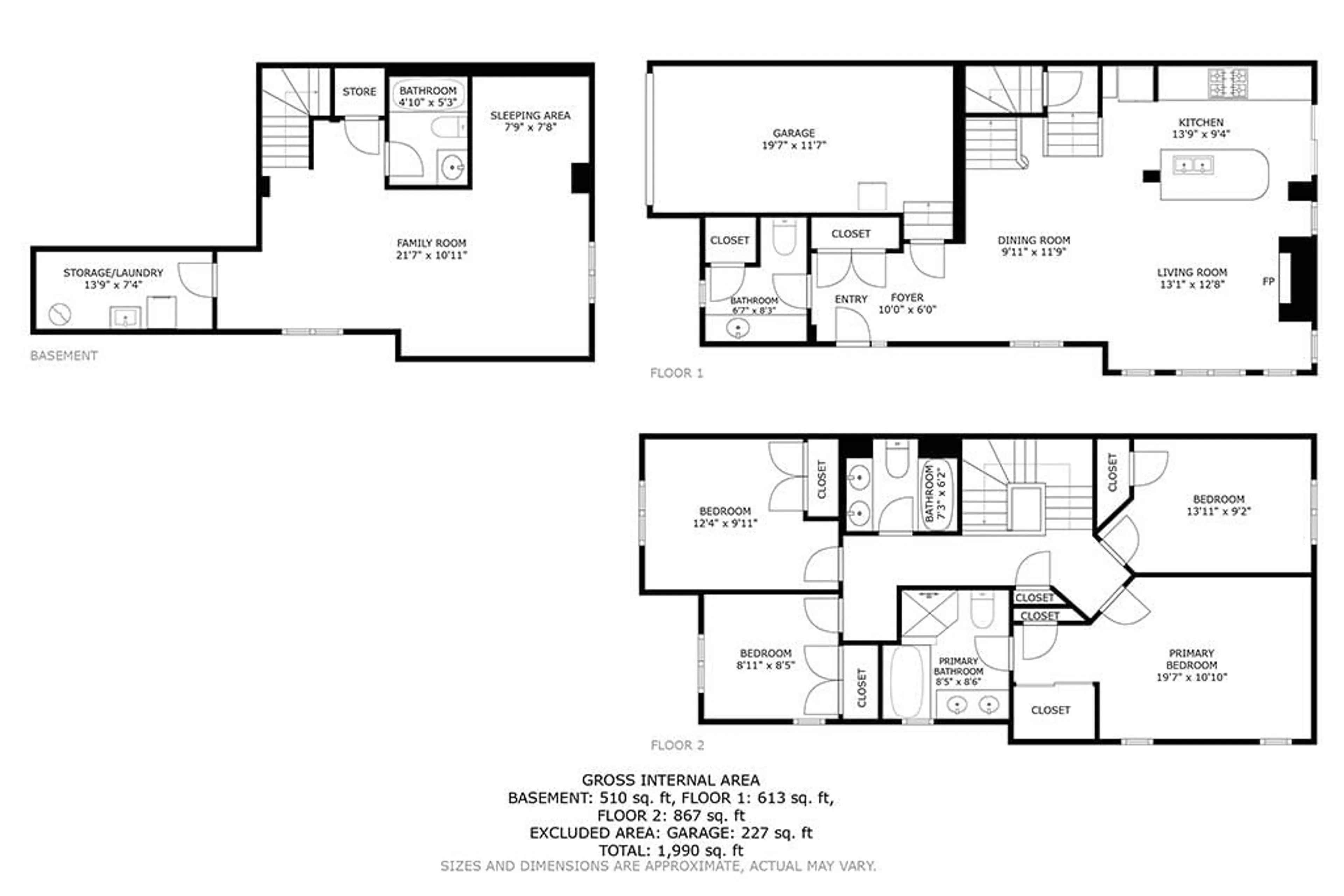 Floor plan for 1 Kennedy Ave, Collingwood Ontario L9Y 0Z5