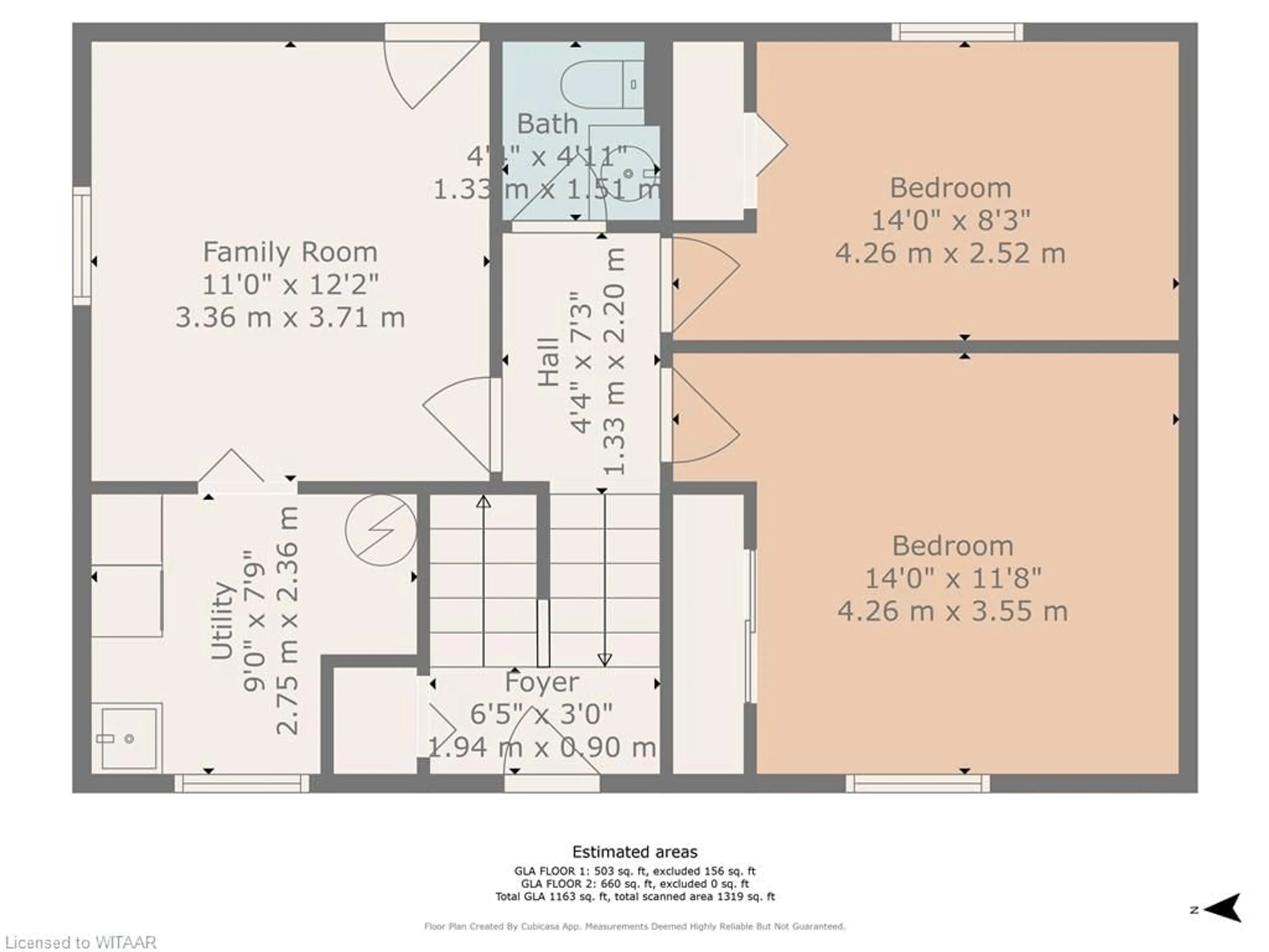 Floor plan for 1099 Mohawk St, Woodstock Ontario N4T 1A6