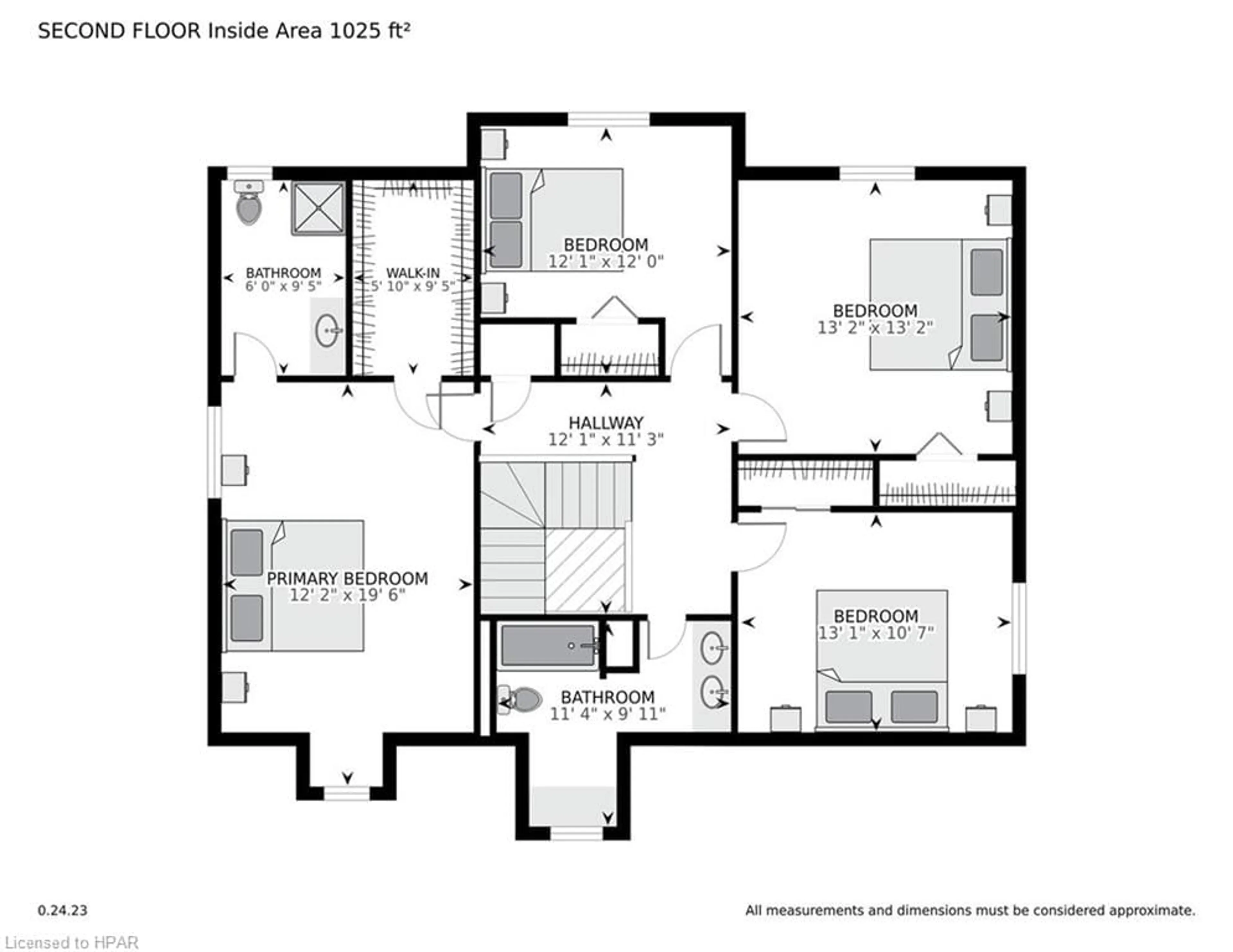 Floor plan for 1190 O'loane Avenue, Stratford Ontario N5A 6S6