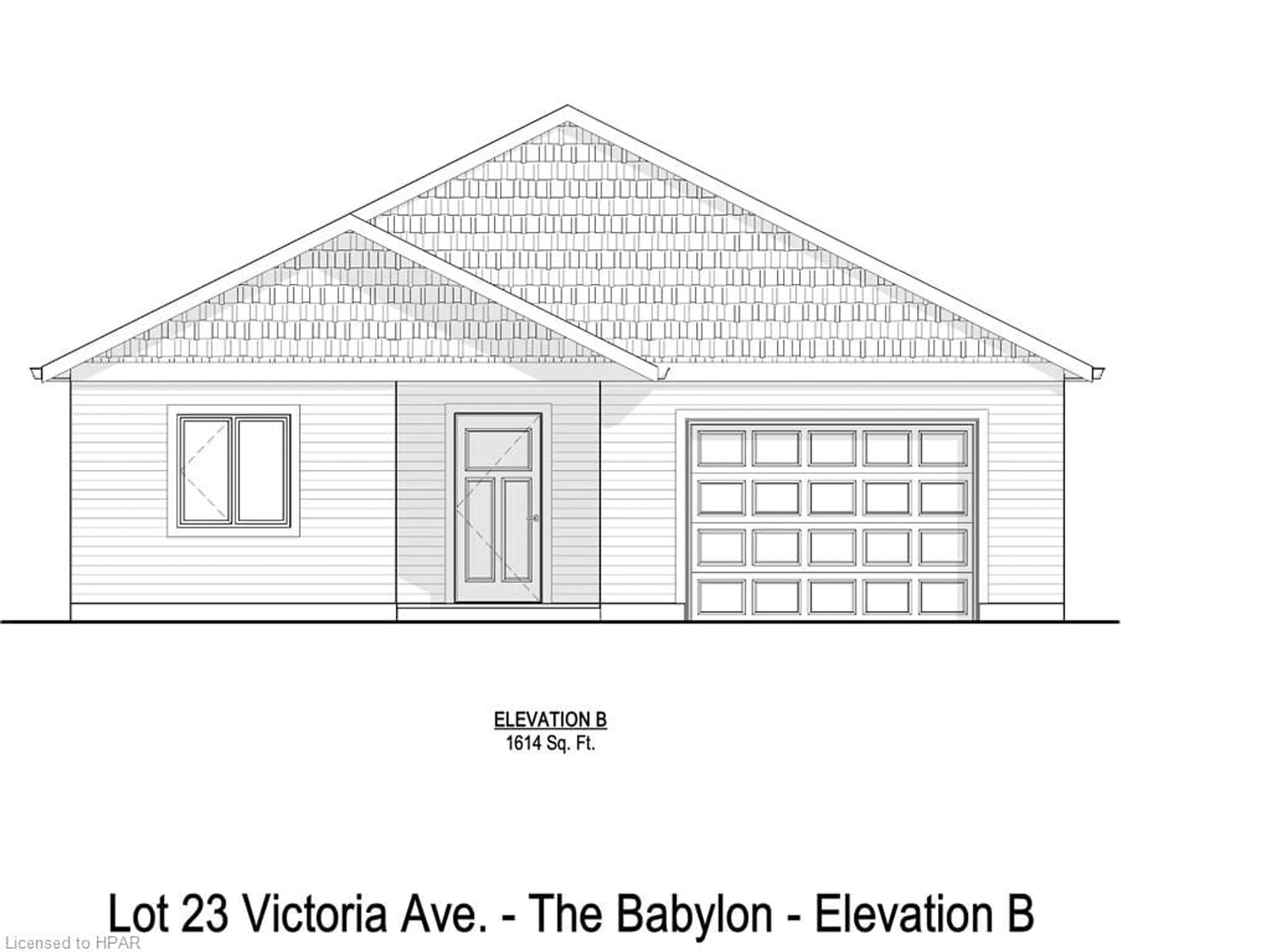 Frontside or backside of a home, the front or back of building for 137 Victoria Ave, Crediton Ontario N0M 1M0