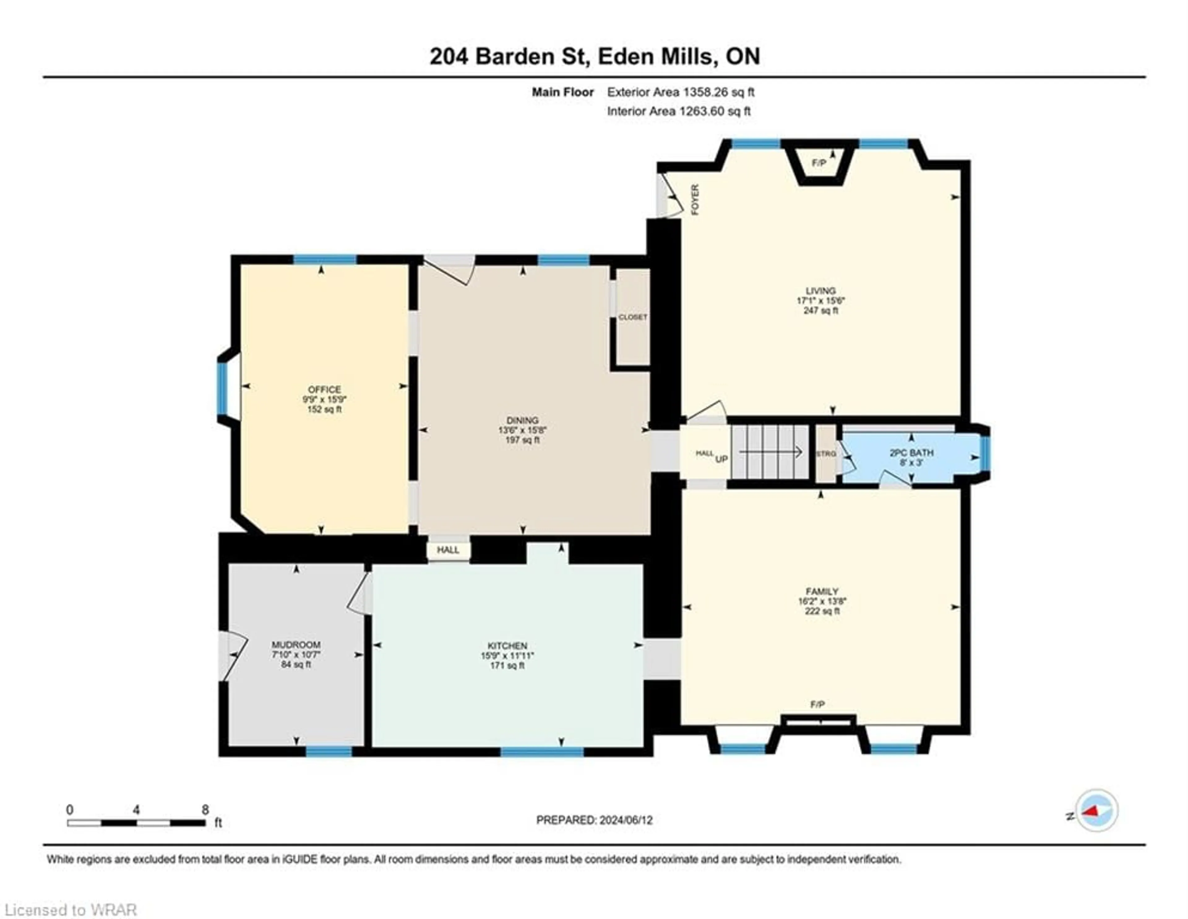 Floor plan for 204 Barden St, Eden Mills Ontario N0B 1P0