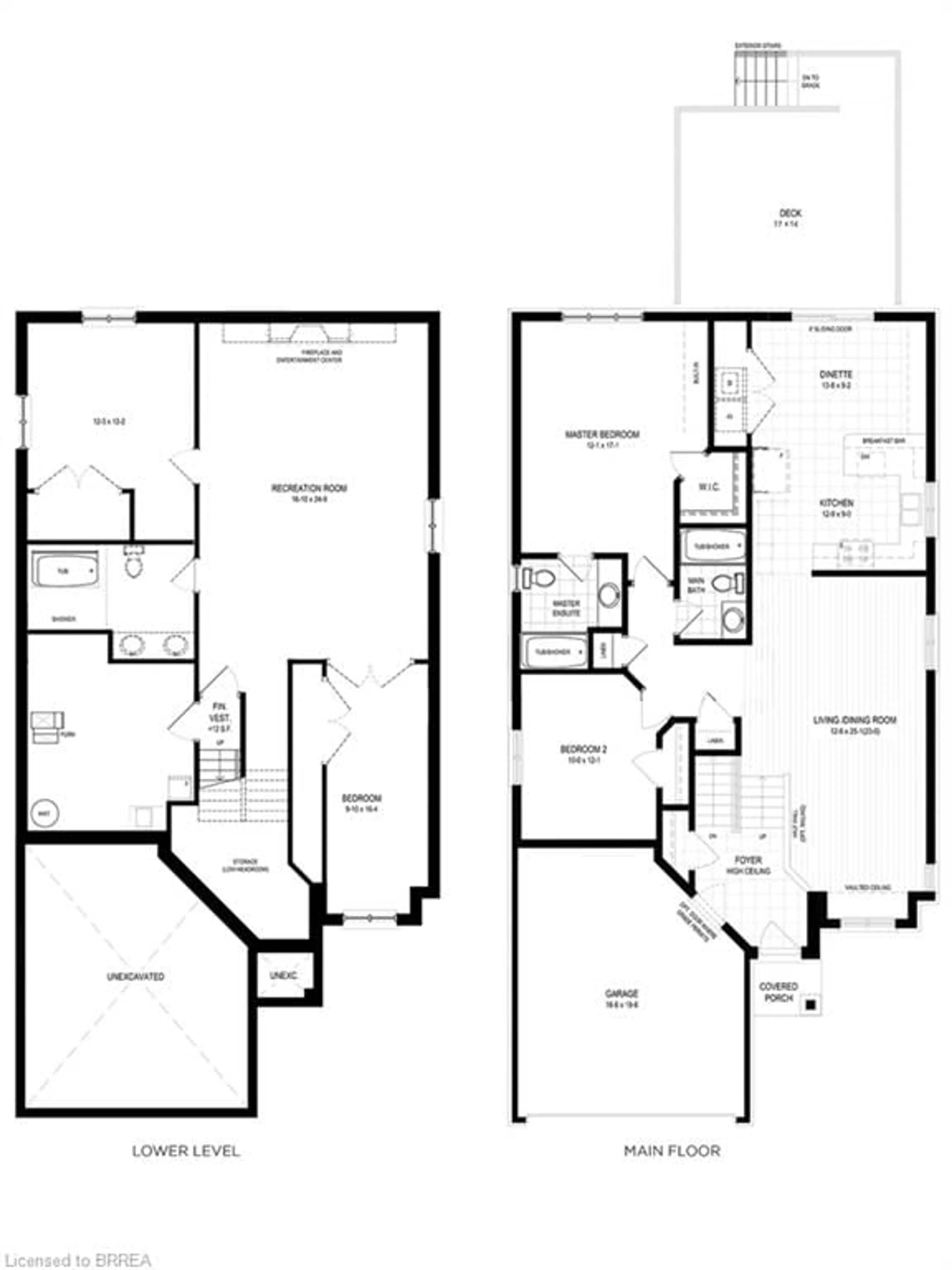 Floor plan for 14 Lydia Lane, Paris Ontario N3L 0H5