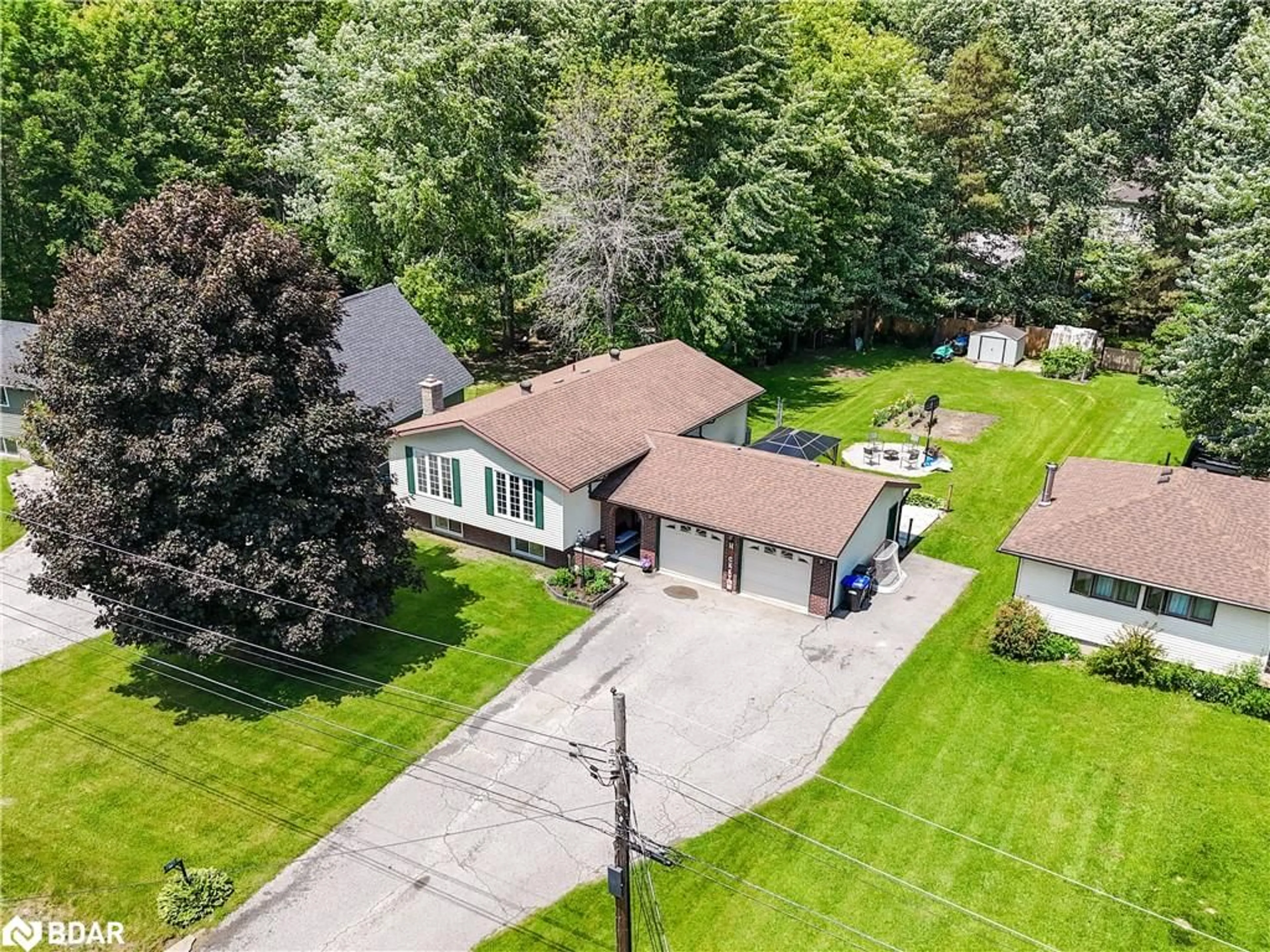 Frontside or backside of a home for 3659 Shadow Creek Rd, Severn Ontario L3V 0V8