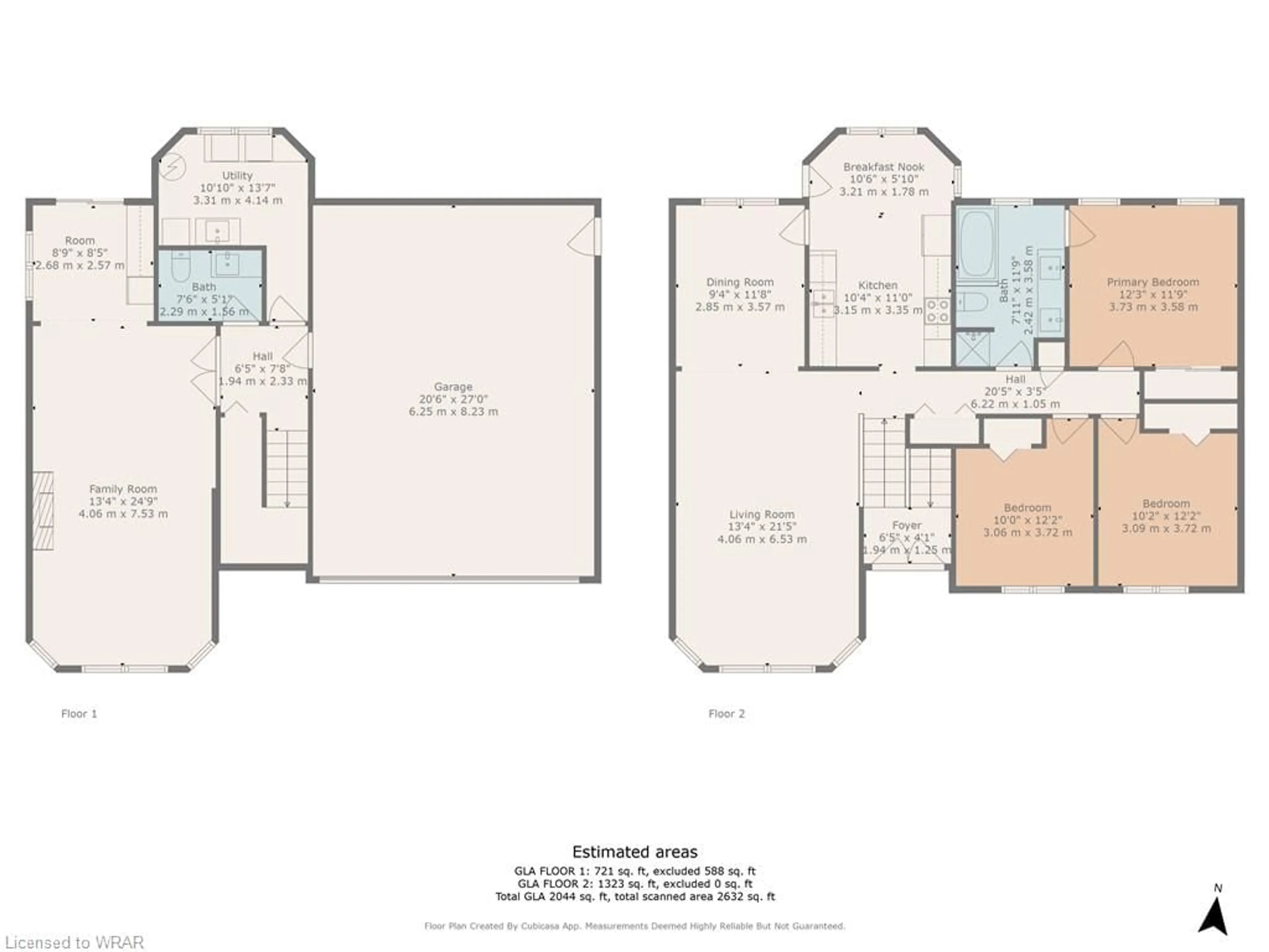 Floor plan for 95 Sioux Cres, Woodstock Ontario N4T 1T1