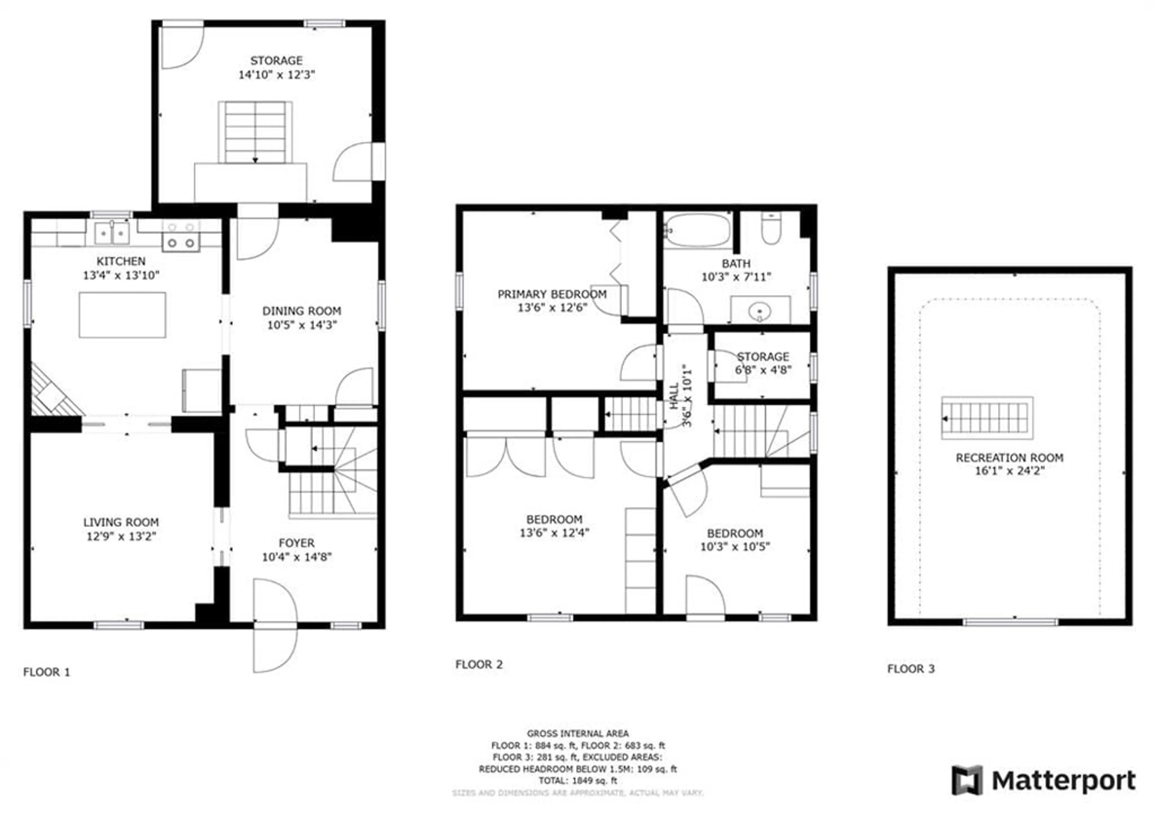 Floor plan for 143 Fourth St, Collingwood Ontario L9Y 1R6
