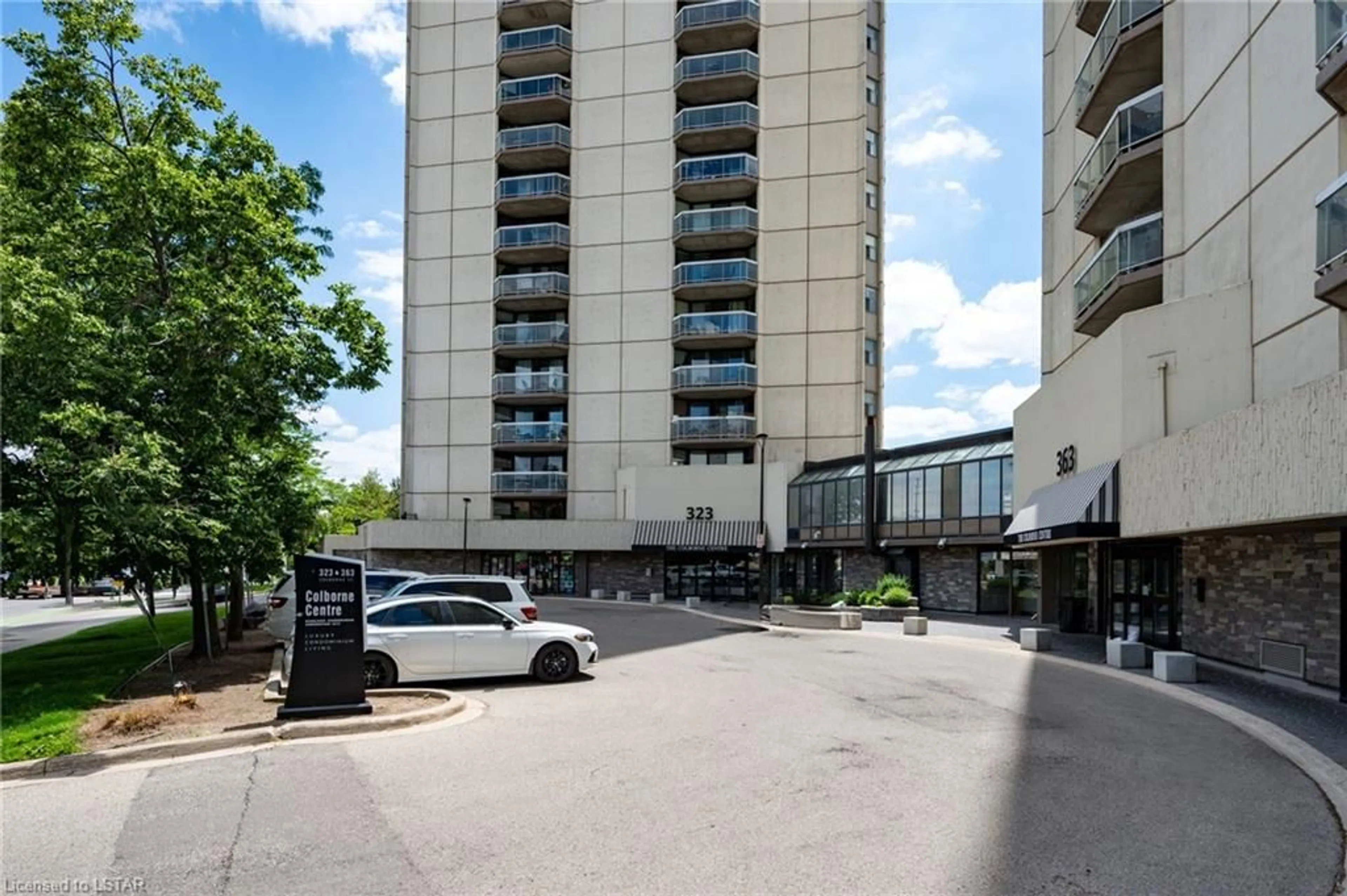 A pic from exterior of the house or condo for 323 Colborne St #1406, London Ontario N6B 3N8