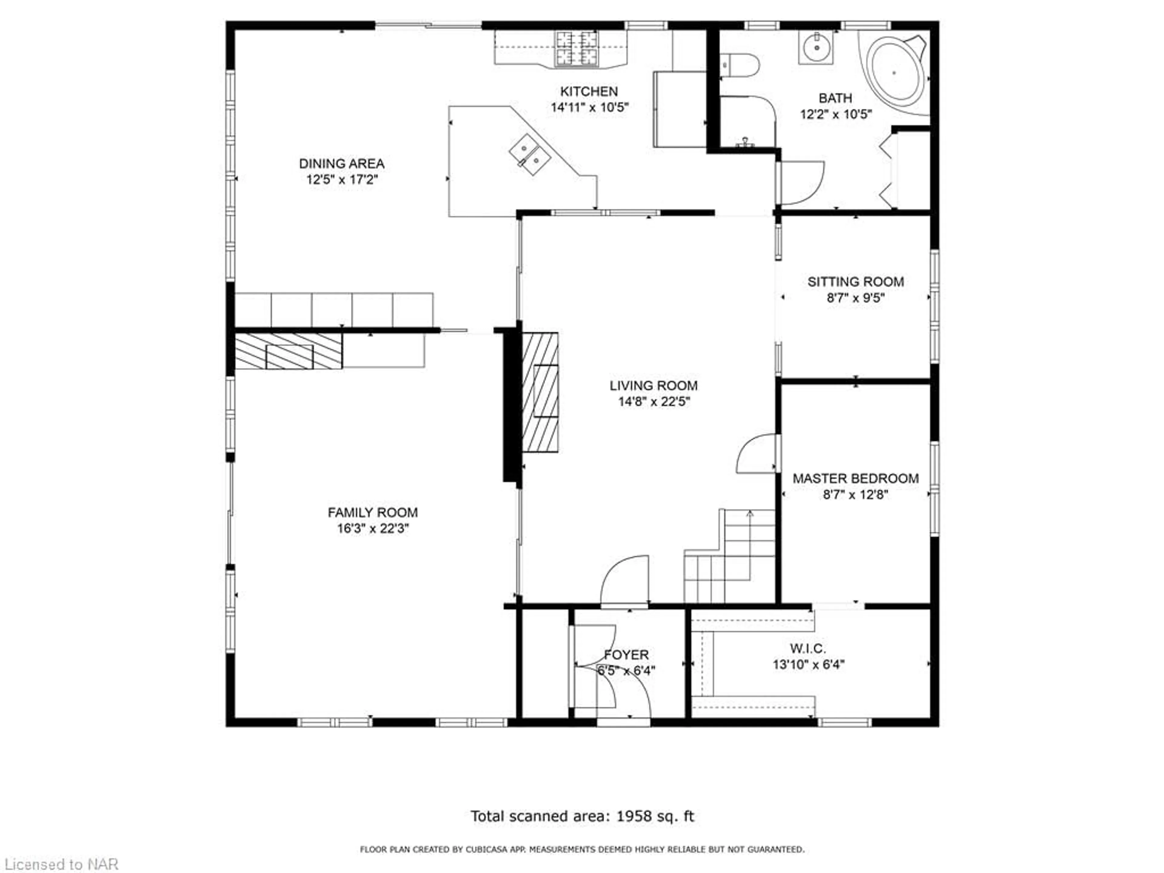 Floor plan for 894 Oakhill Blvd, Ridgeway Ontario L0S 1N0