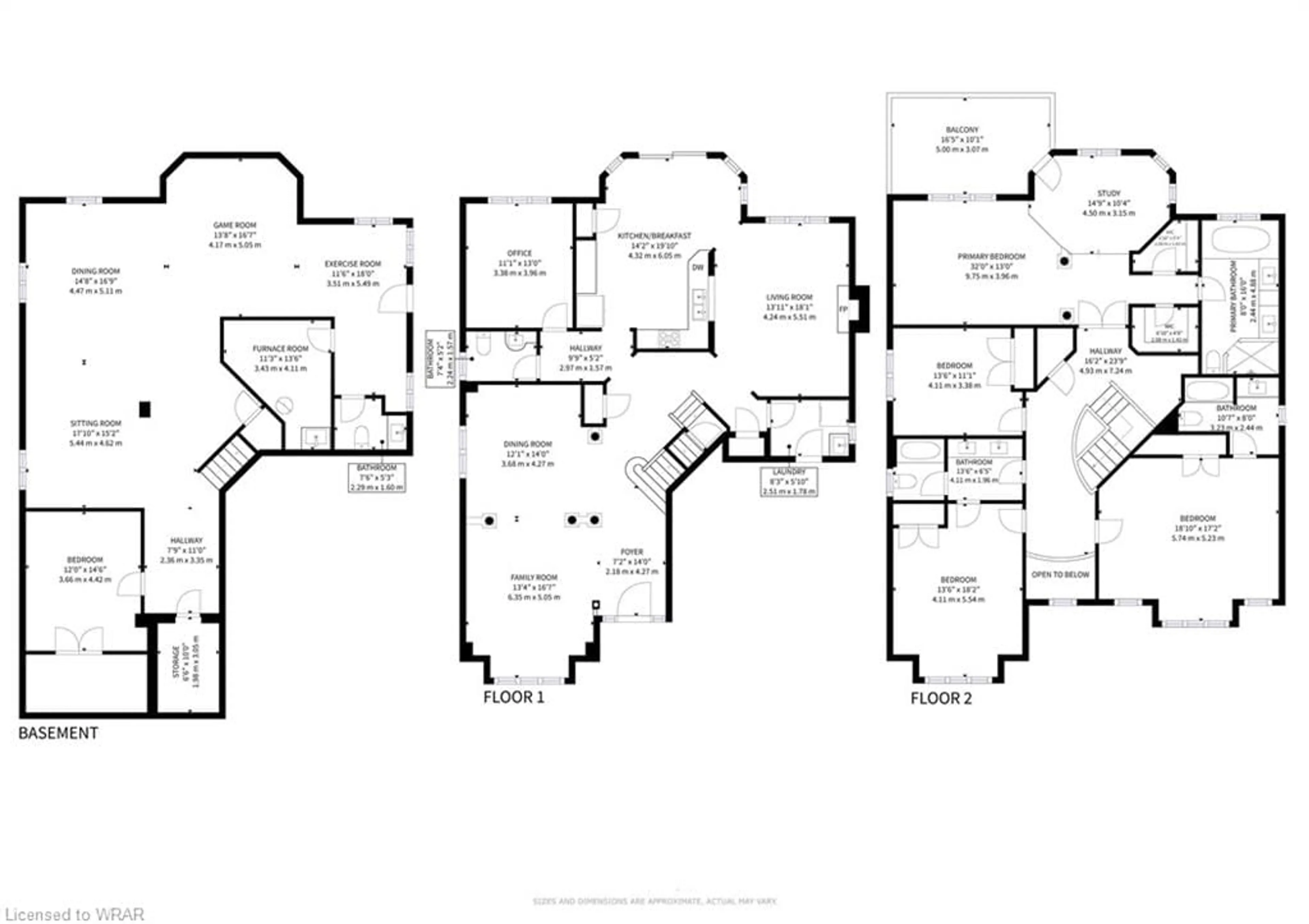 Floor plan for 79 Kestrel St, Kitchener Ontario N2K 4K1