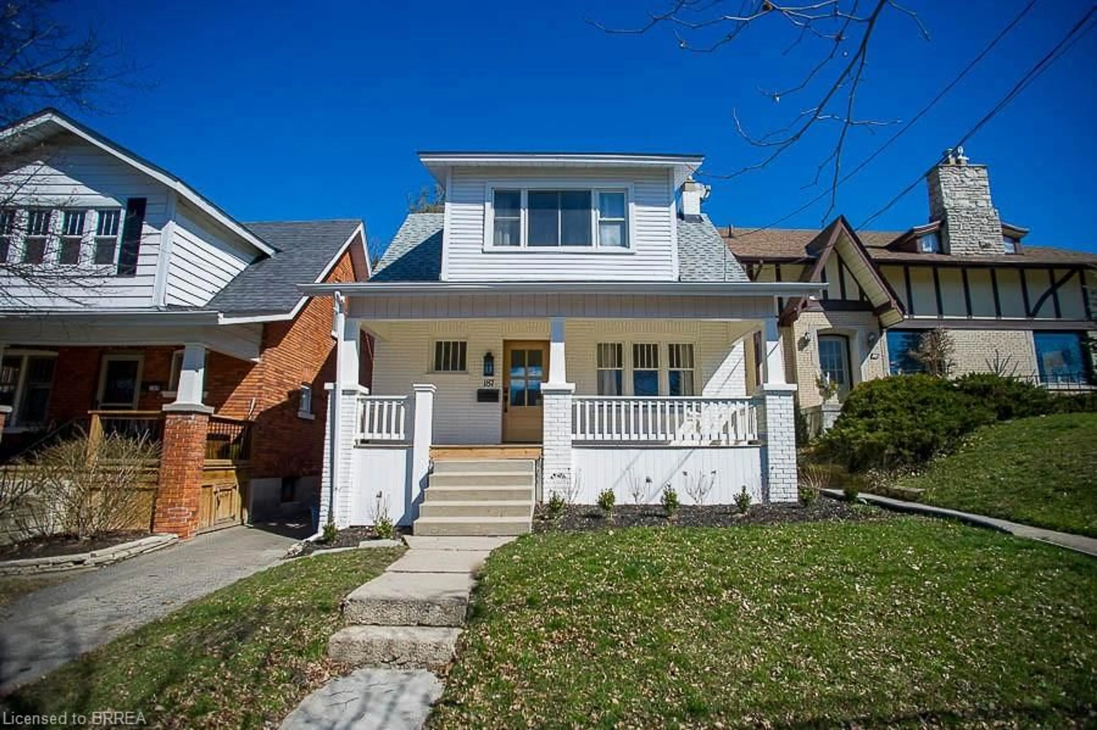 Frontside or backside of a home for 187 Dufferin Ave, Brantford Ontario N3T 4R4