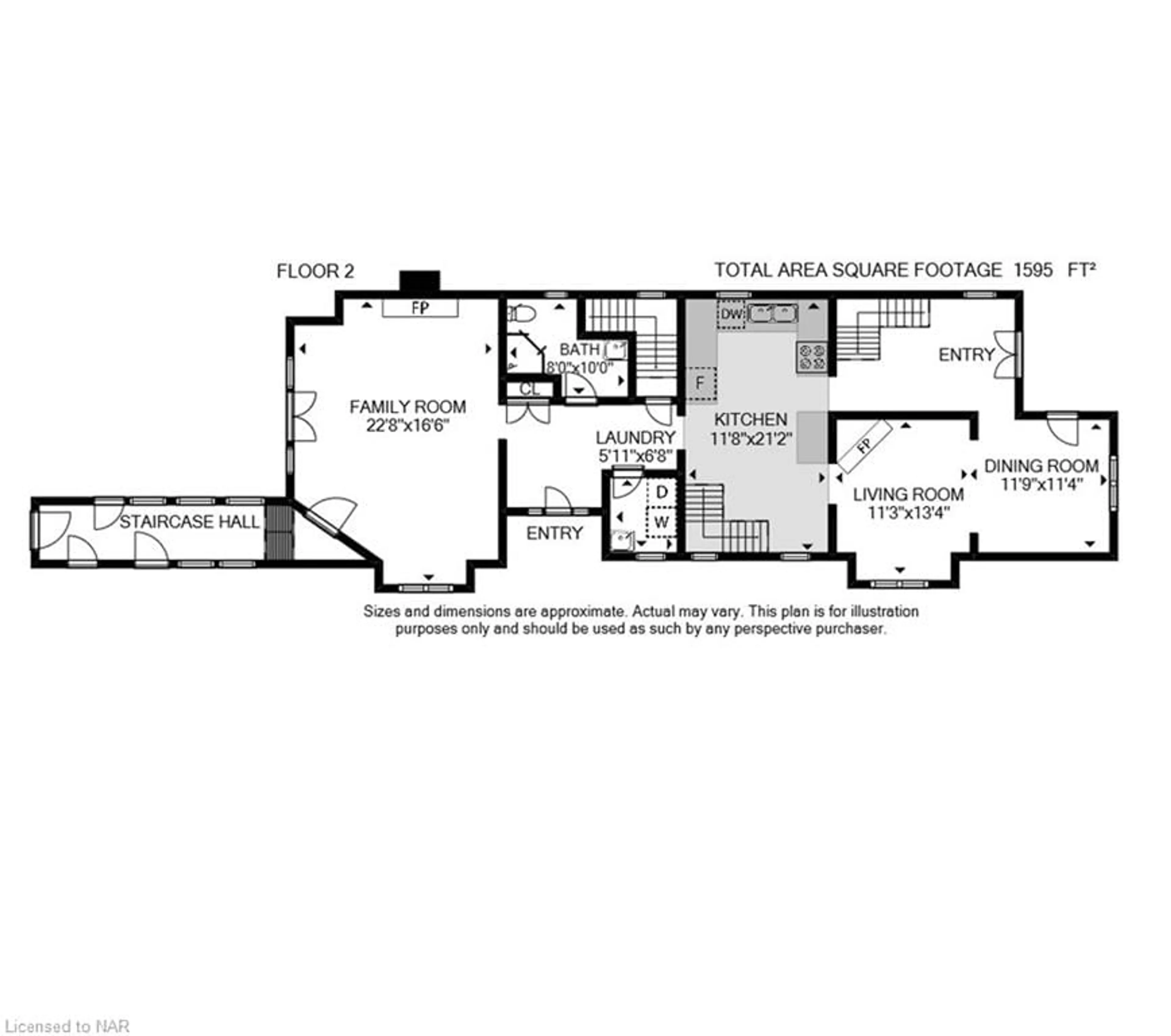 Floor plan for 129 Johnson St, Niagara-on-the-Lake Ontario L0S 1J0