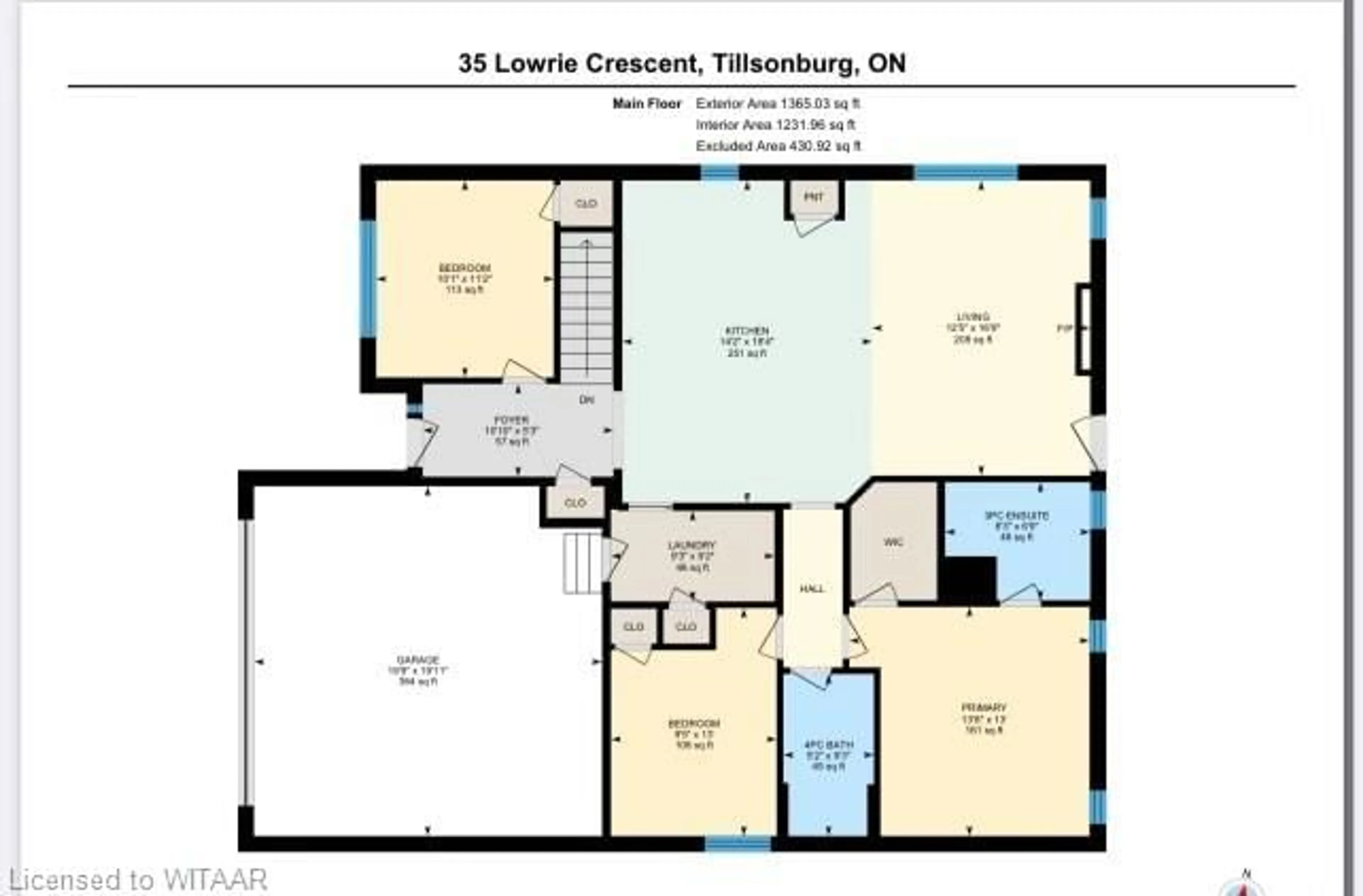 Floor plan for 35 Lowrie Cres, Tillsonburg Ontario N4G 0H5