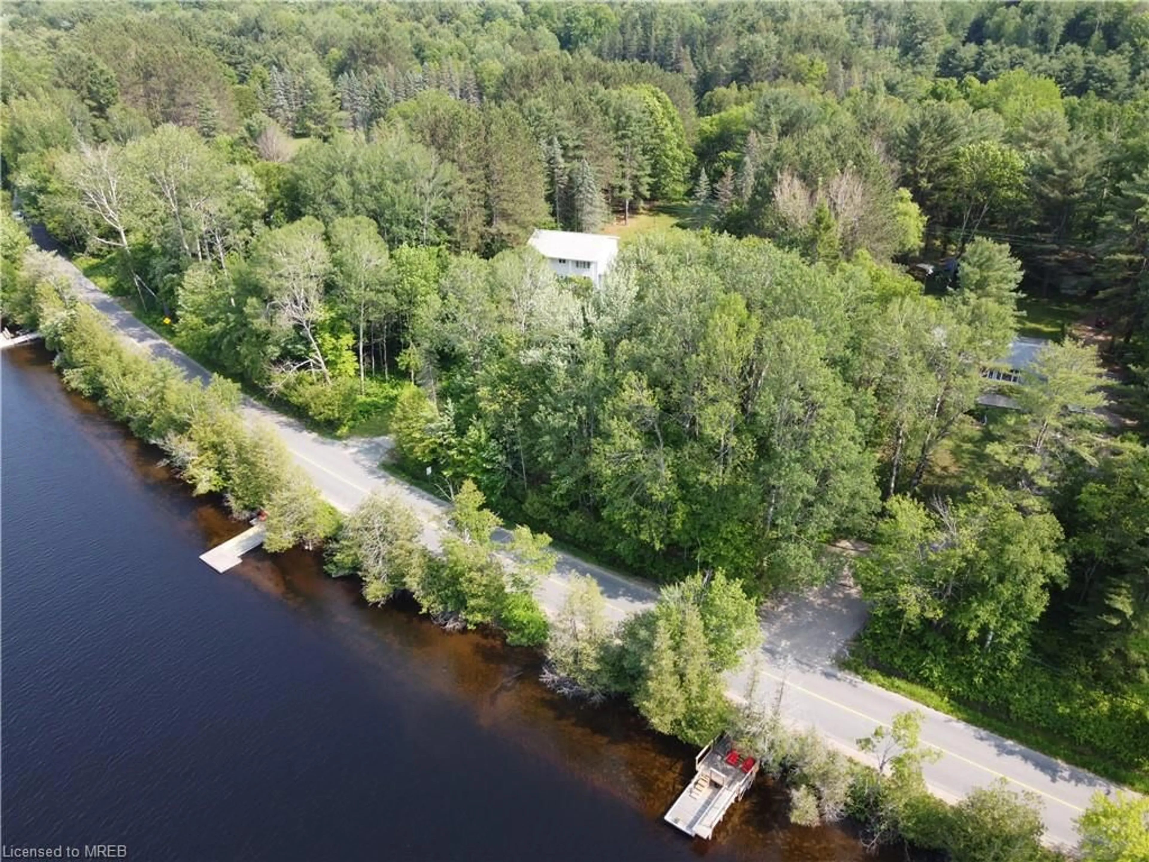 A pic from exterior of the house or condo, the view of lake or river for 428 Beaumont Dr, Bracebridge Ontario P1L 1X2