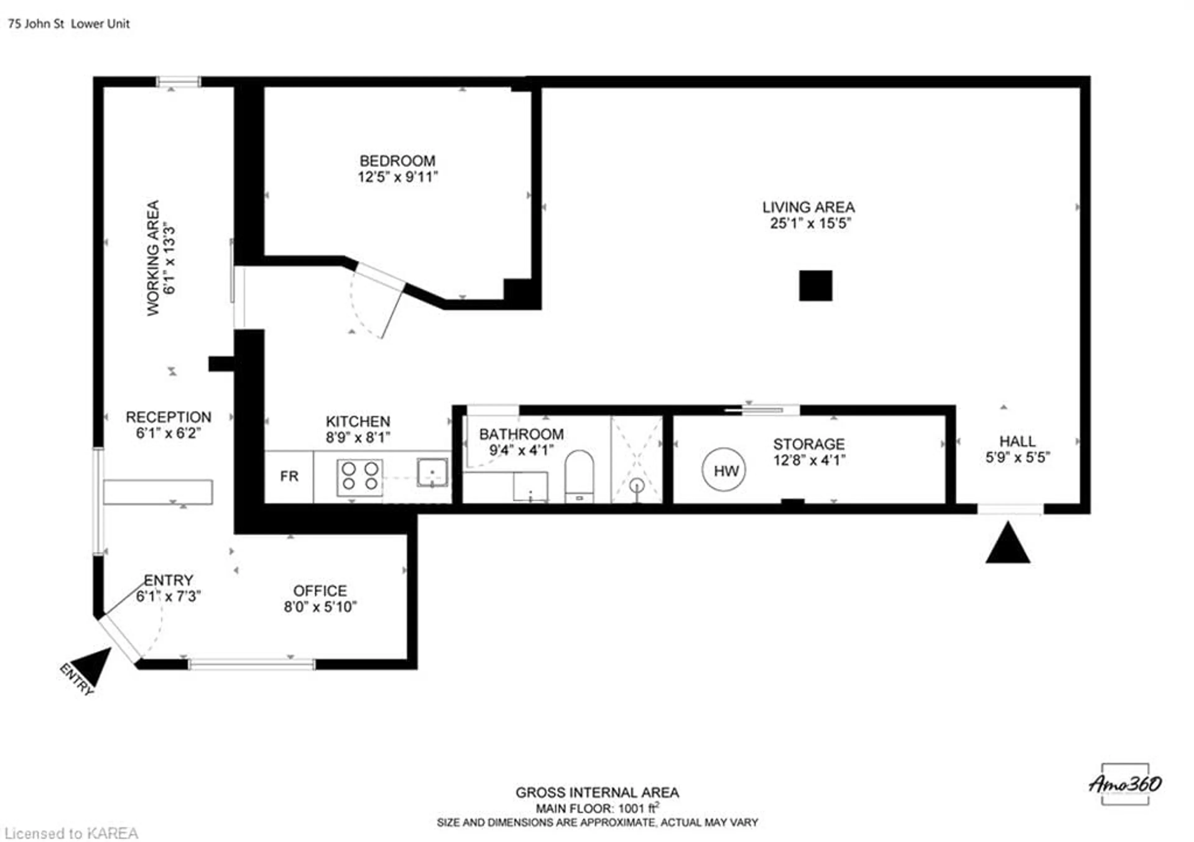 Floor plan for 75 John St, Brockville Ontario K6V 5B1
