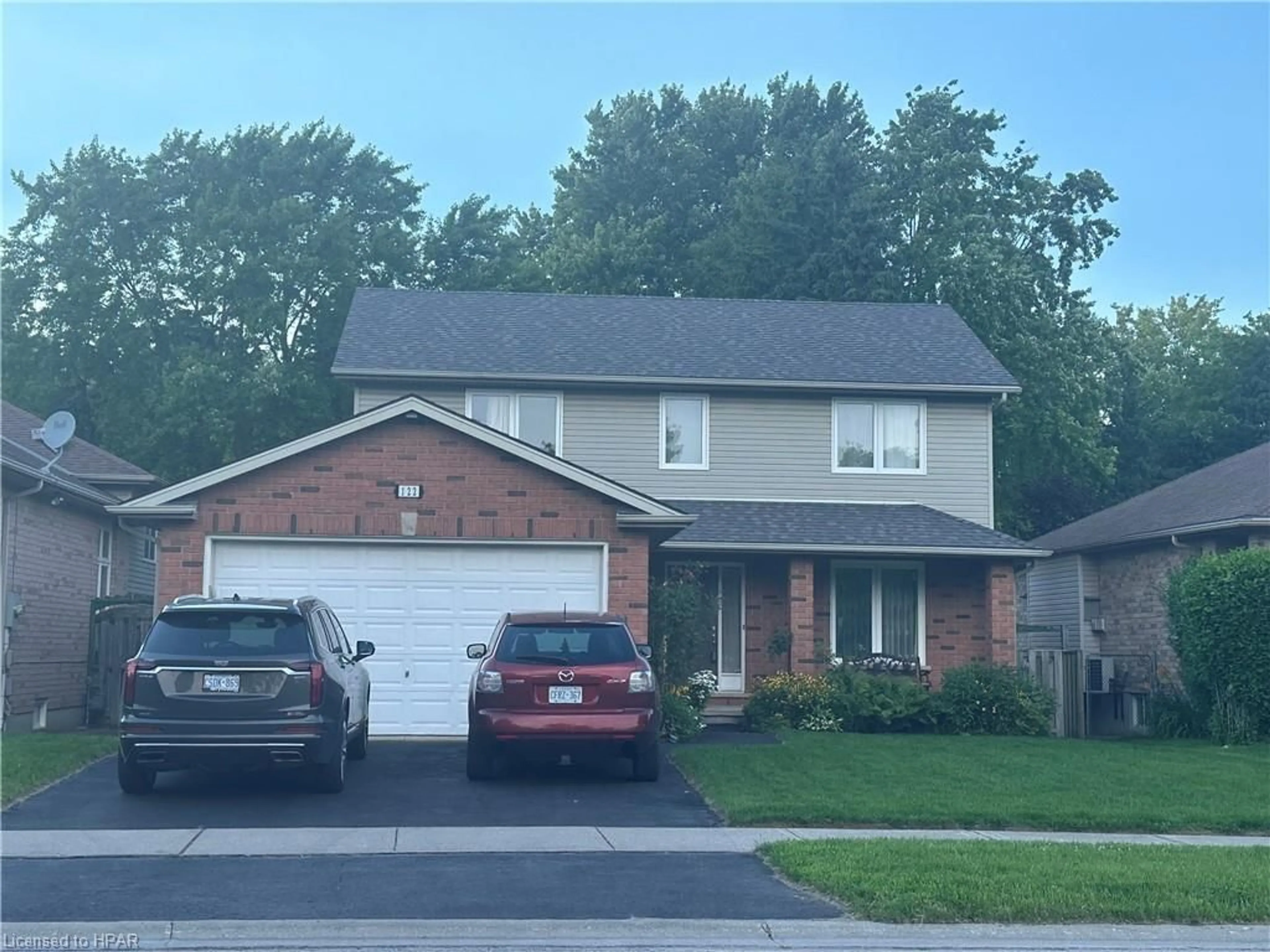 Frontside or backside of a home for 122 Jensen Rd, London Ontario N5V 4X6