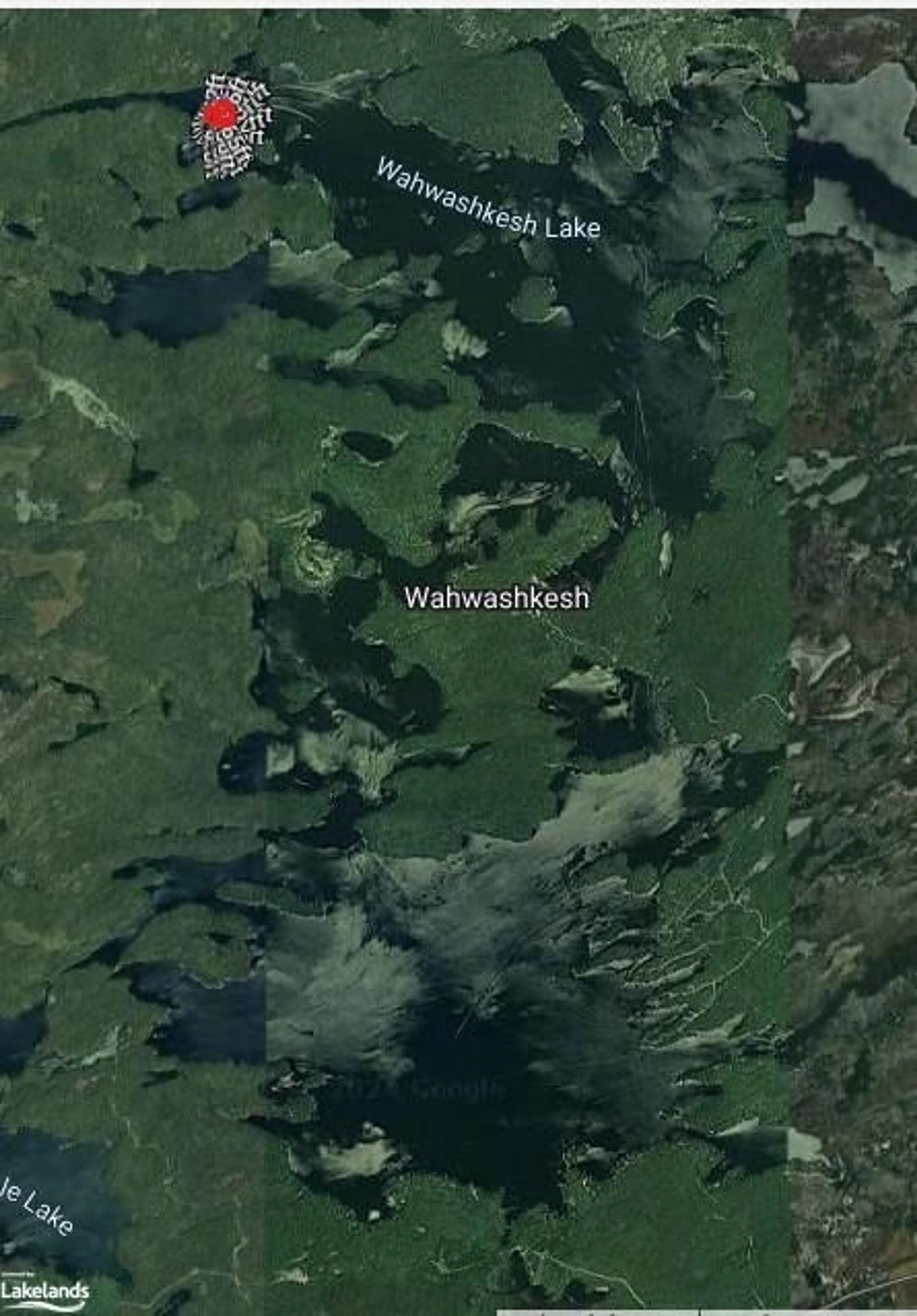 Picture of a map for 3 Sandy Hook Island, Whitestone Ontario P0A 1Z0