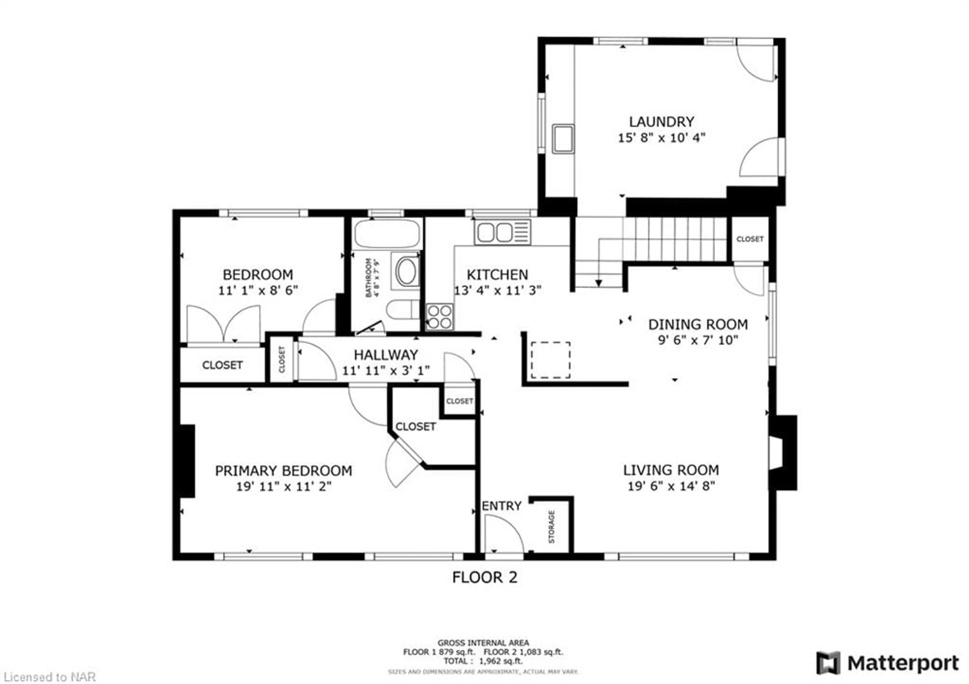 Floor plan for 125 Hampton Ave, Port Colborne Ontario L3K 5R9