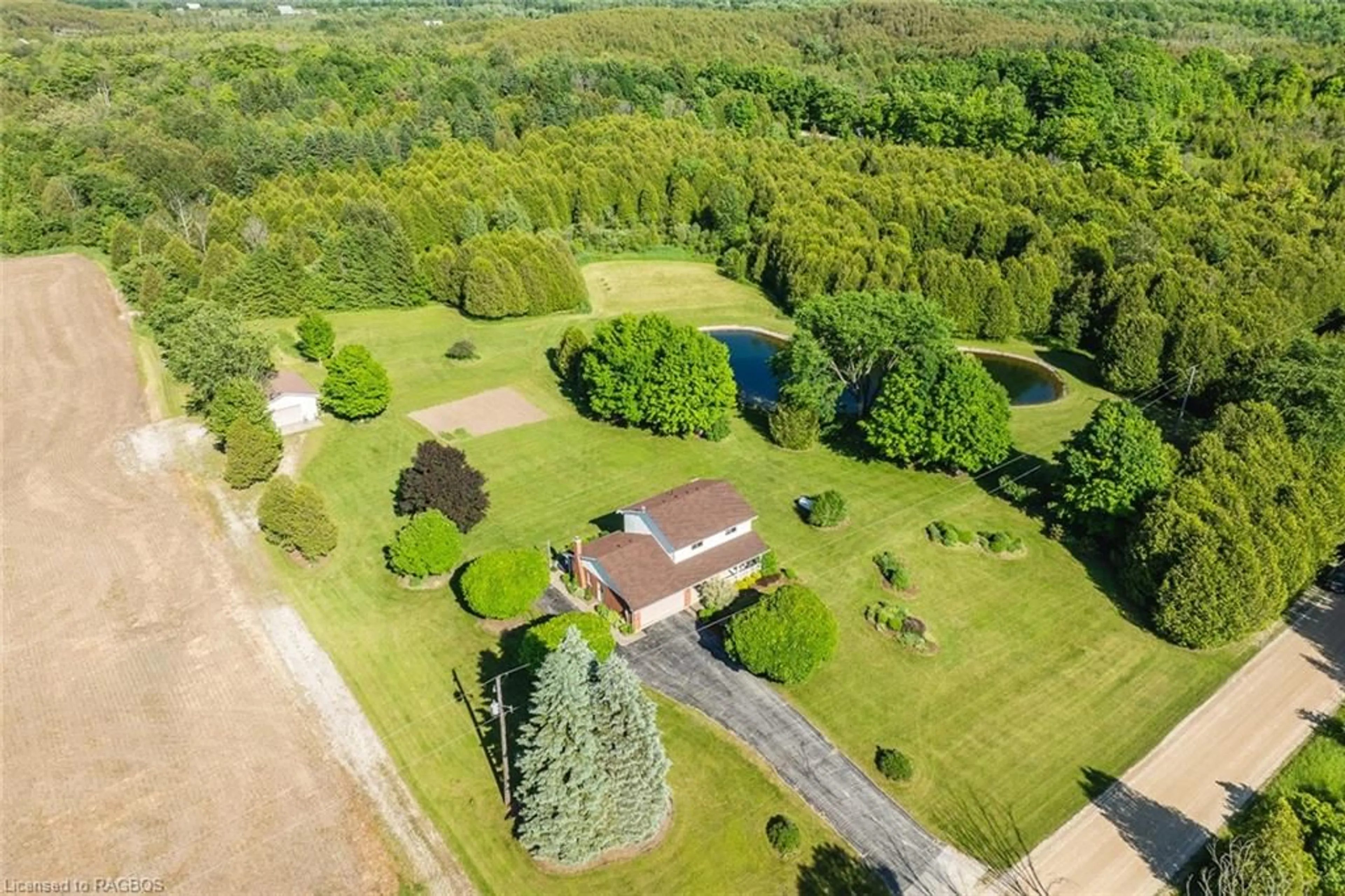 Fenced yard for 574017 Sideroad 40, Priceville Ontario N0C 1K0