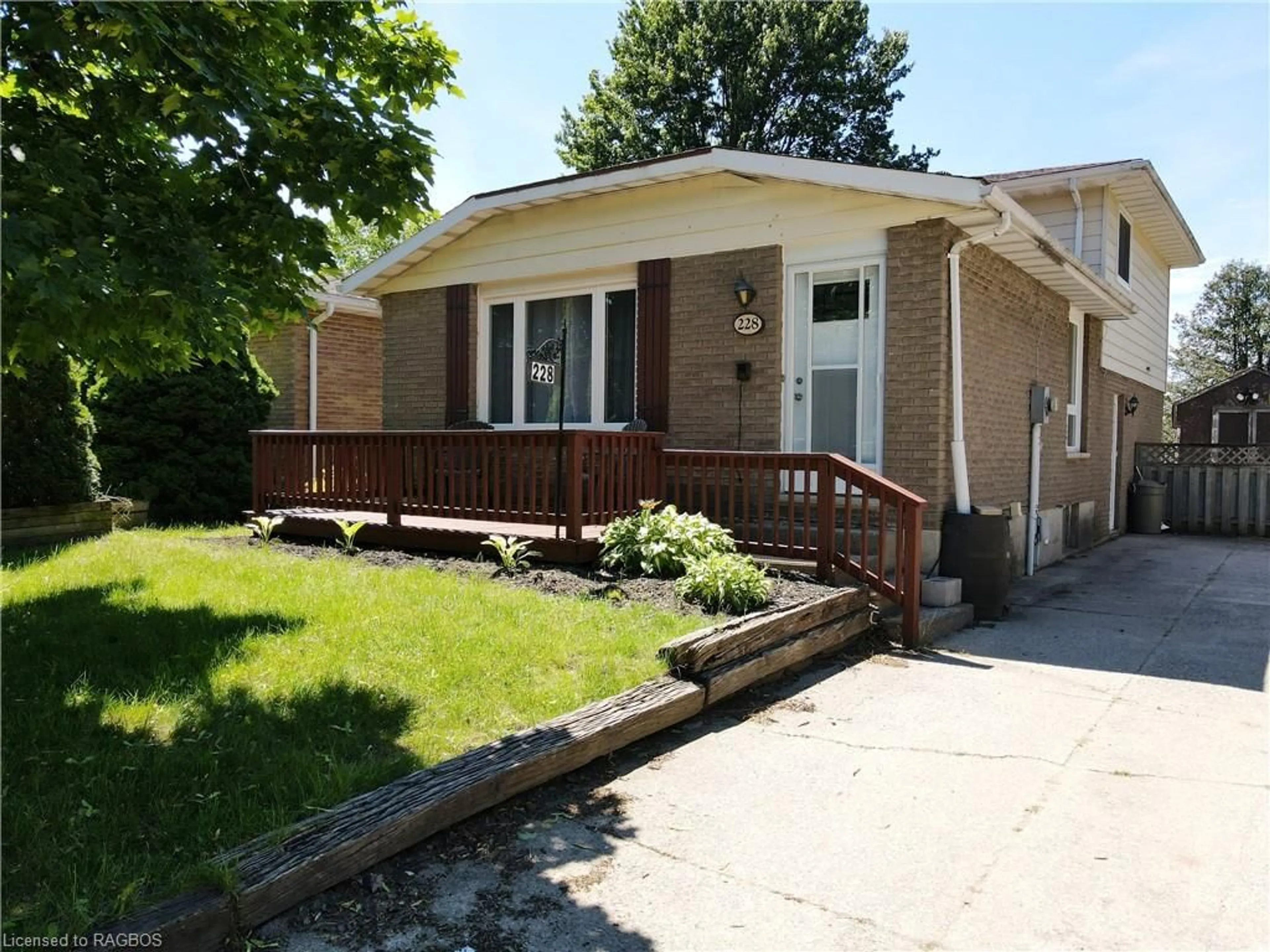 Frontside or backside of a home for 228 Bricker St, Saugeen Shores Ontario N0H 2C1