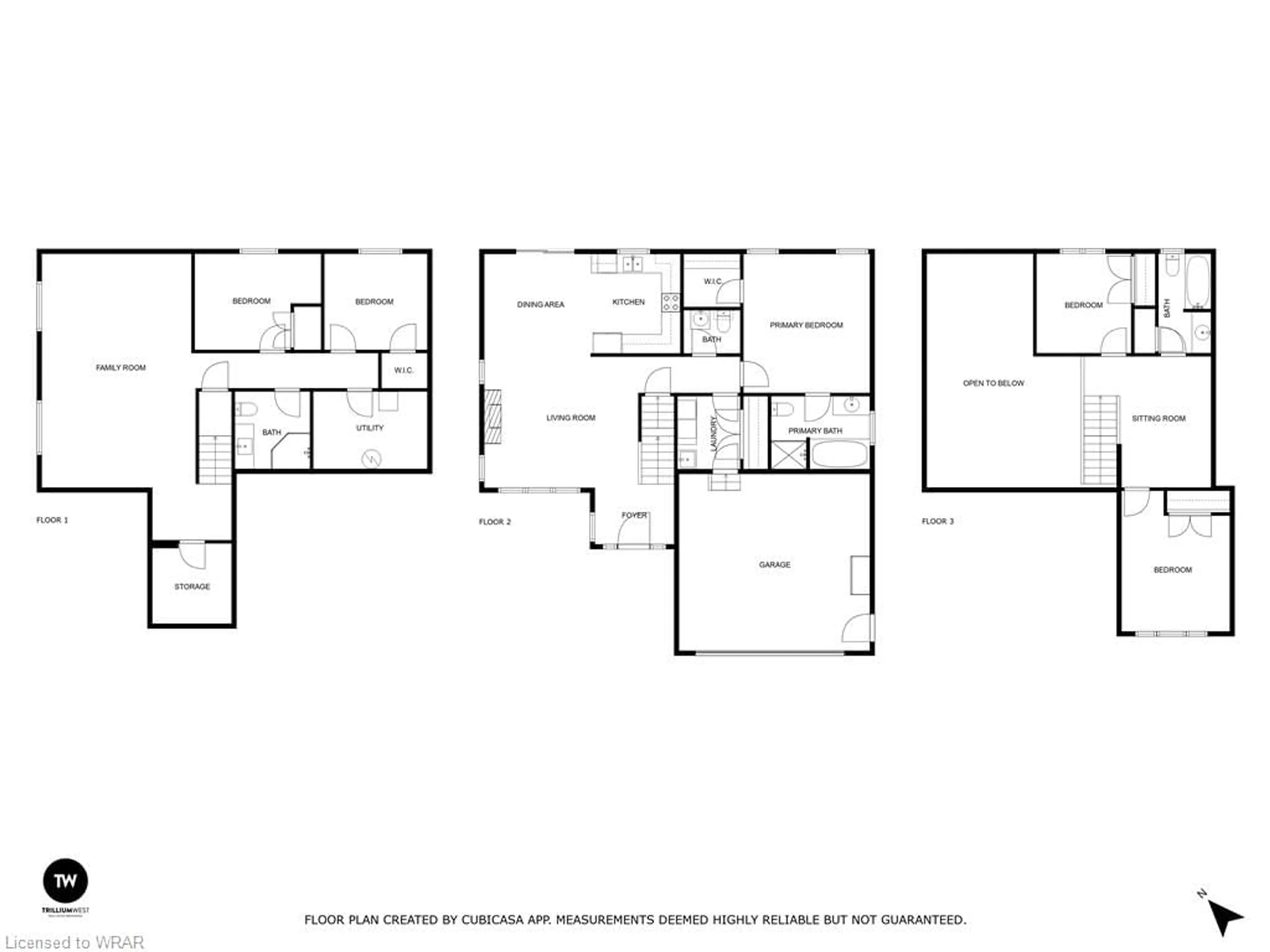 Floor plan for 112 Ruby's Cres, Mount Forest Ontario N0G 2L2