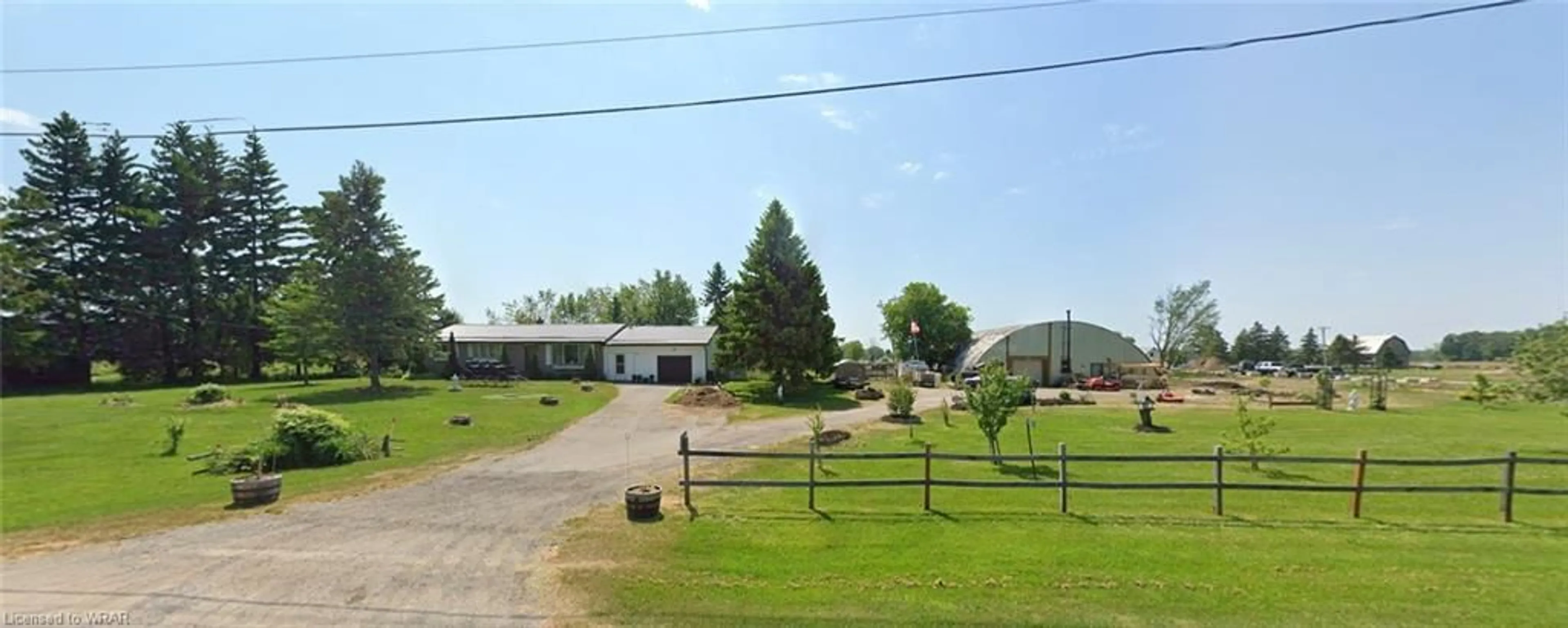 Fenced yard for 1274 2nd Conc Rd, Port Rowan Ontario N0E 1M0