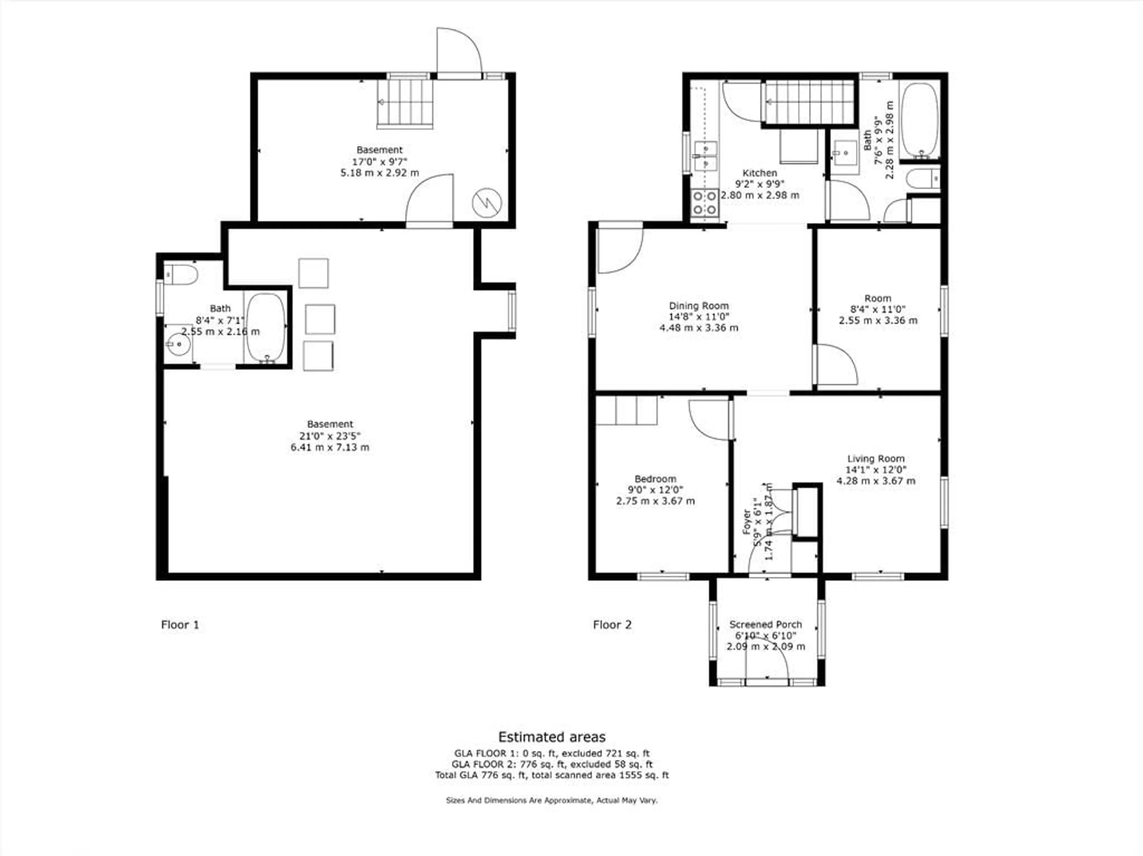 Floor plan for 6 Cora St, Huntsville Ontario P1H 1T5