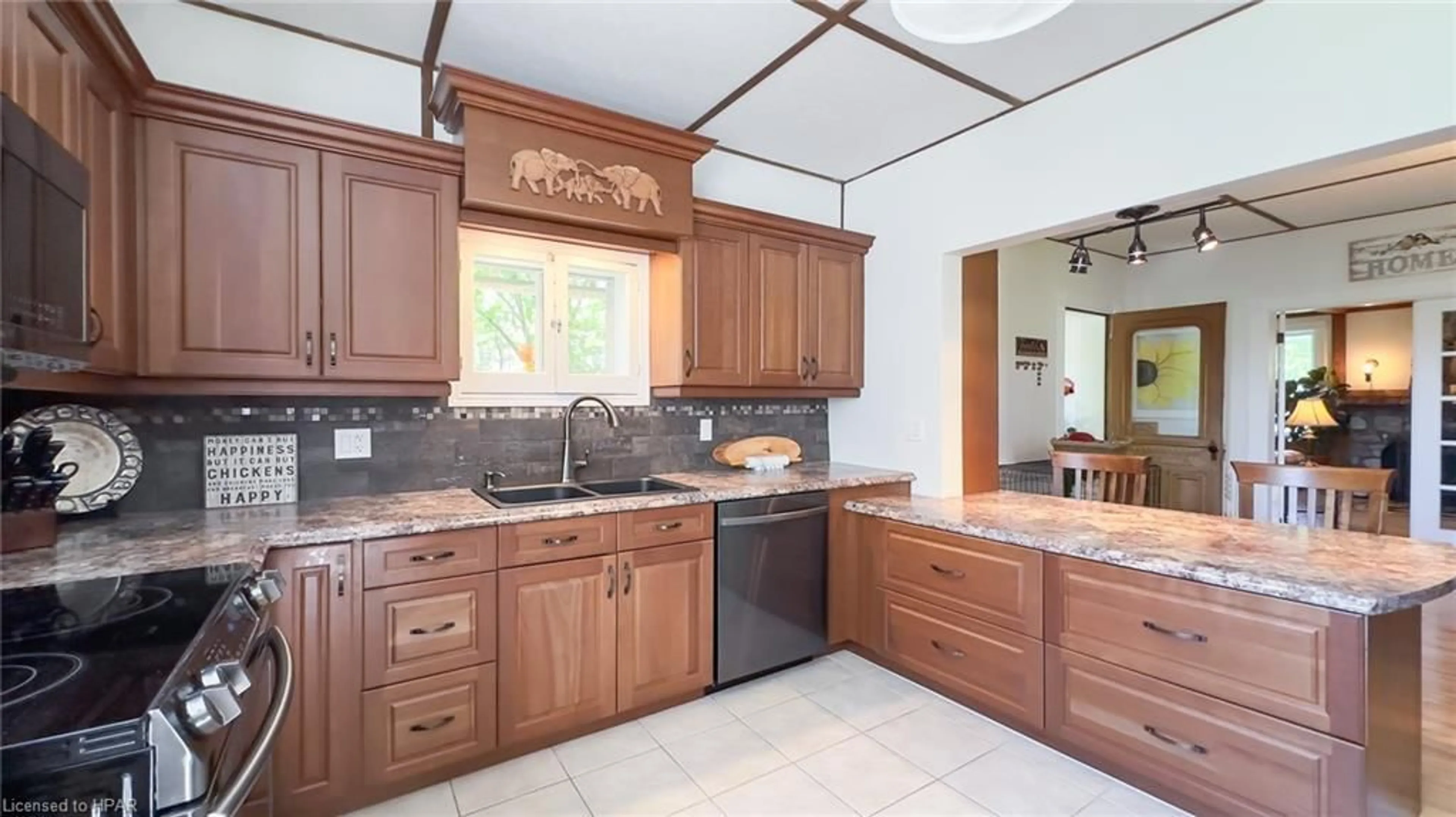 Kitchen, wood floors, cottage for 43 Mitchell St, Teeswater Ontario N0G 2S0