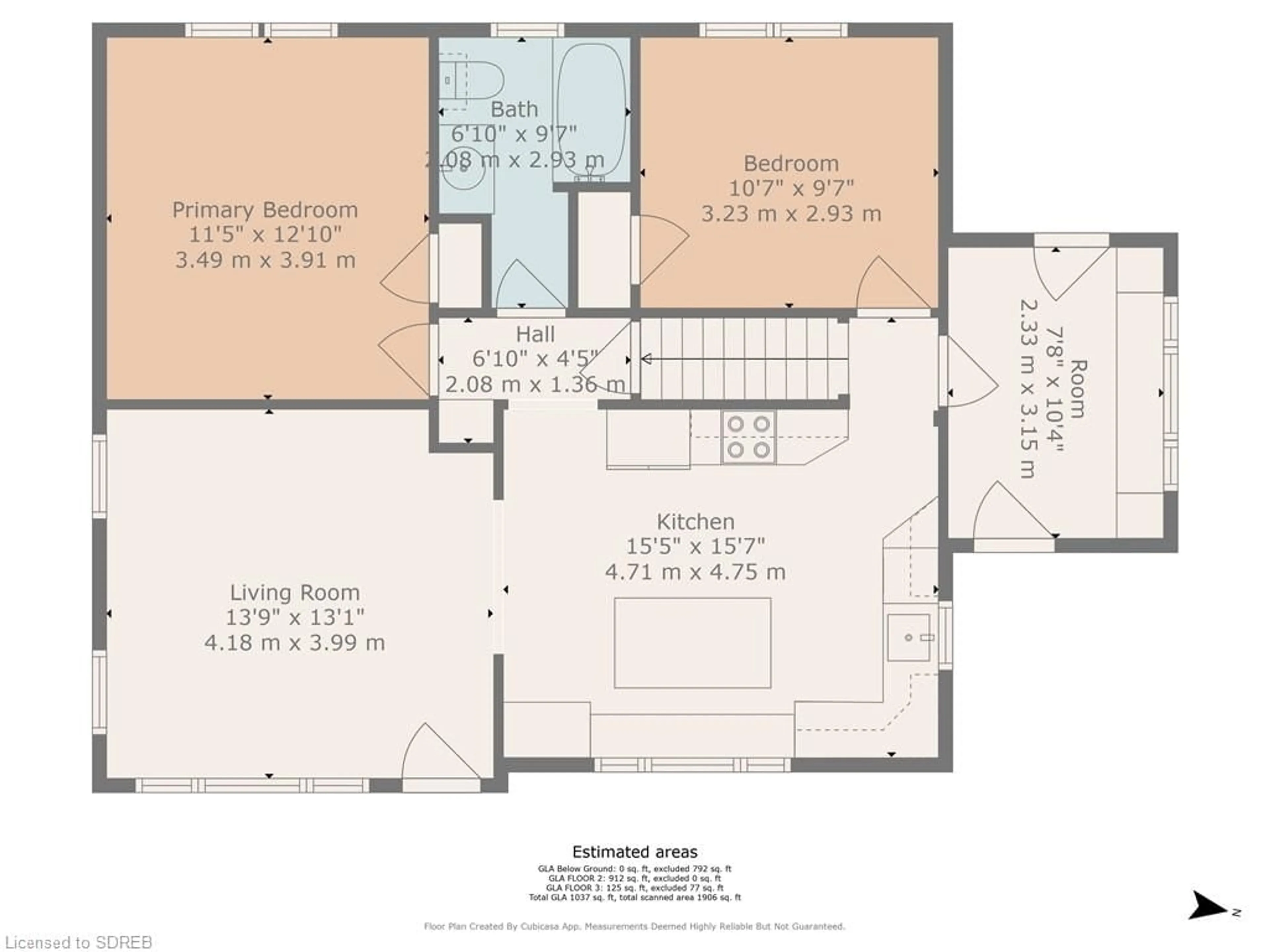 Floor plan for 546 Orchard Ave, Delhi Ontario N4B 2H5