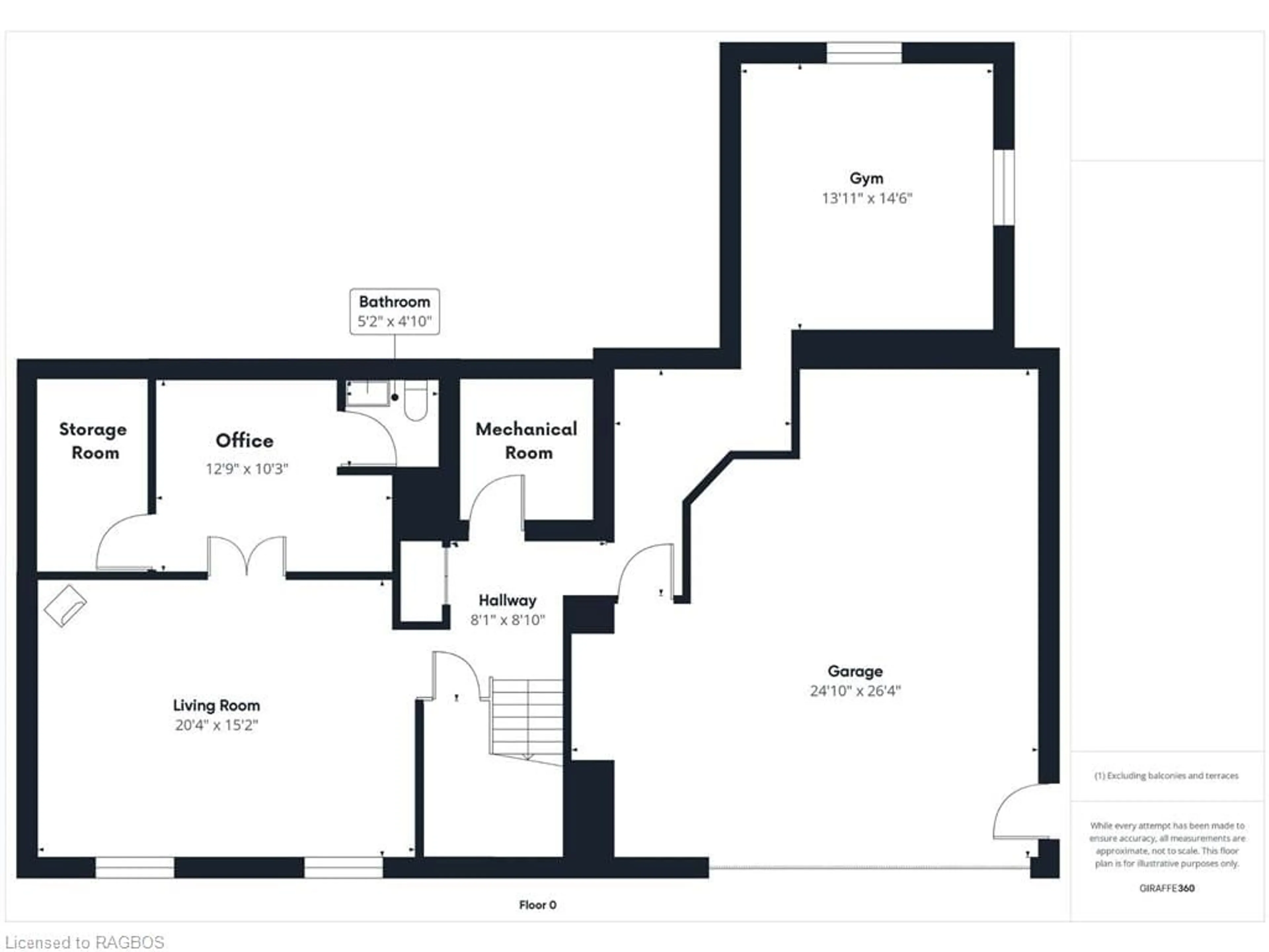 Floor plan for 474 Grandview Dr, Wingham Ontario N0G 2W0