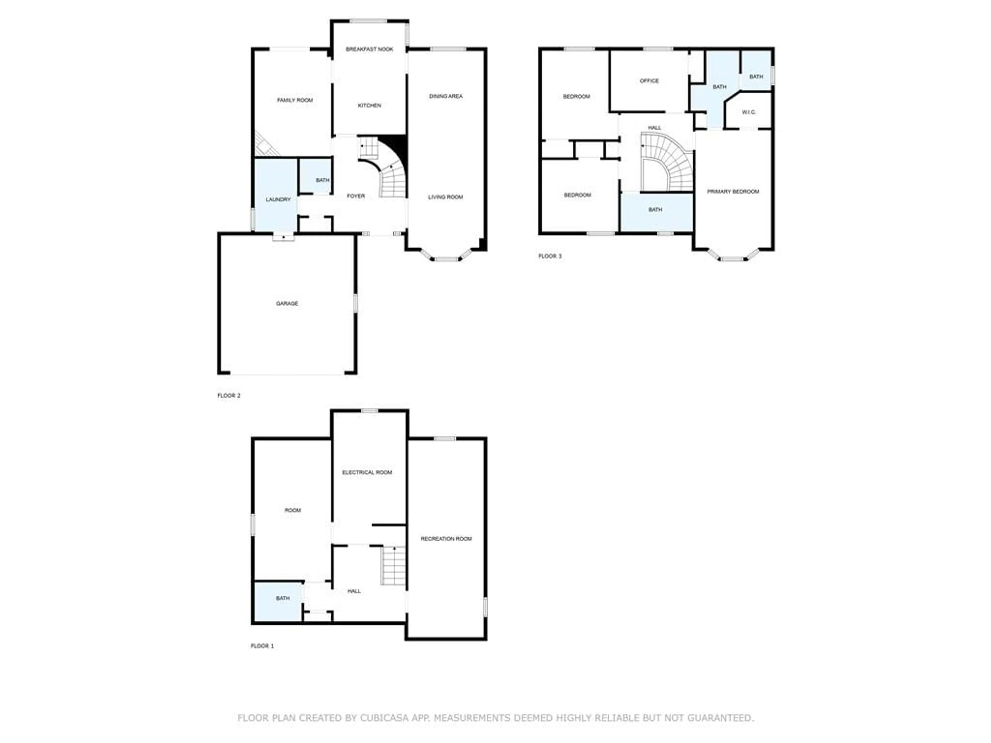 Floor plan for 167 Luckport Cres, Midland Ontario L4R 4Y1