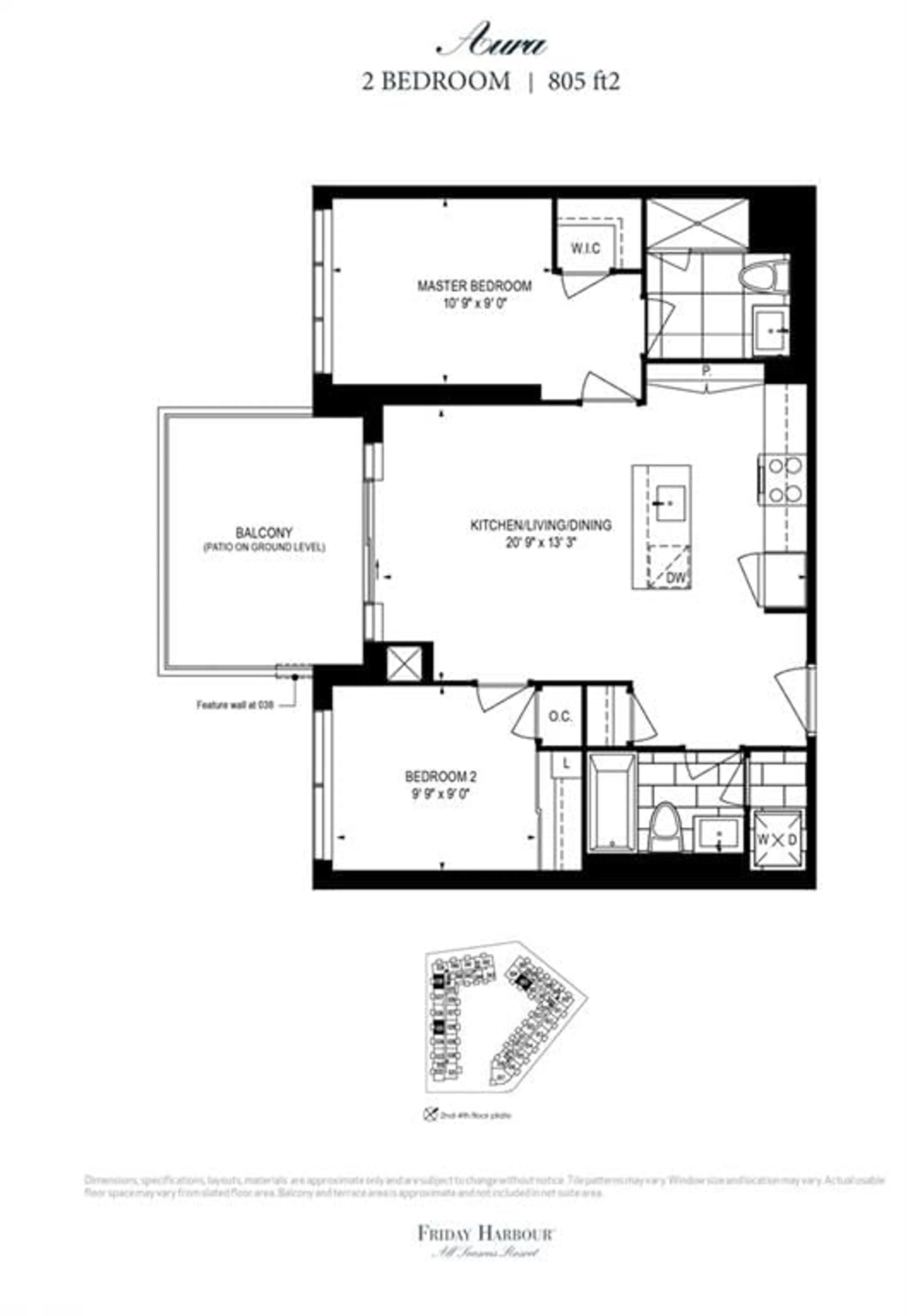 Floor plan for 375 Sea Ray Avenue #335, Innisfil Ontario L9S 0N9