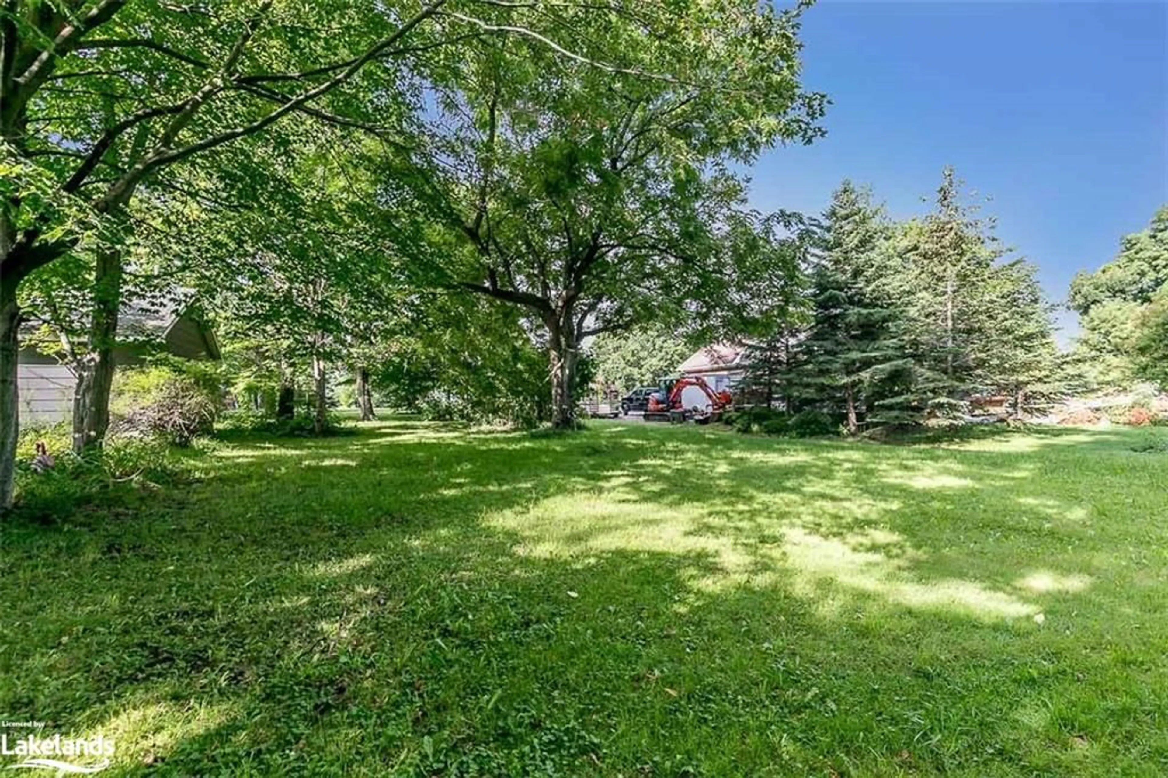 Patio, the fenced backyard for LOT 5 Alfred St, Thornbury Ontario N0H 2P0