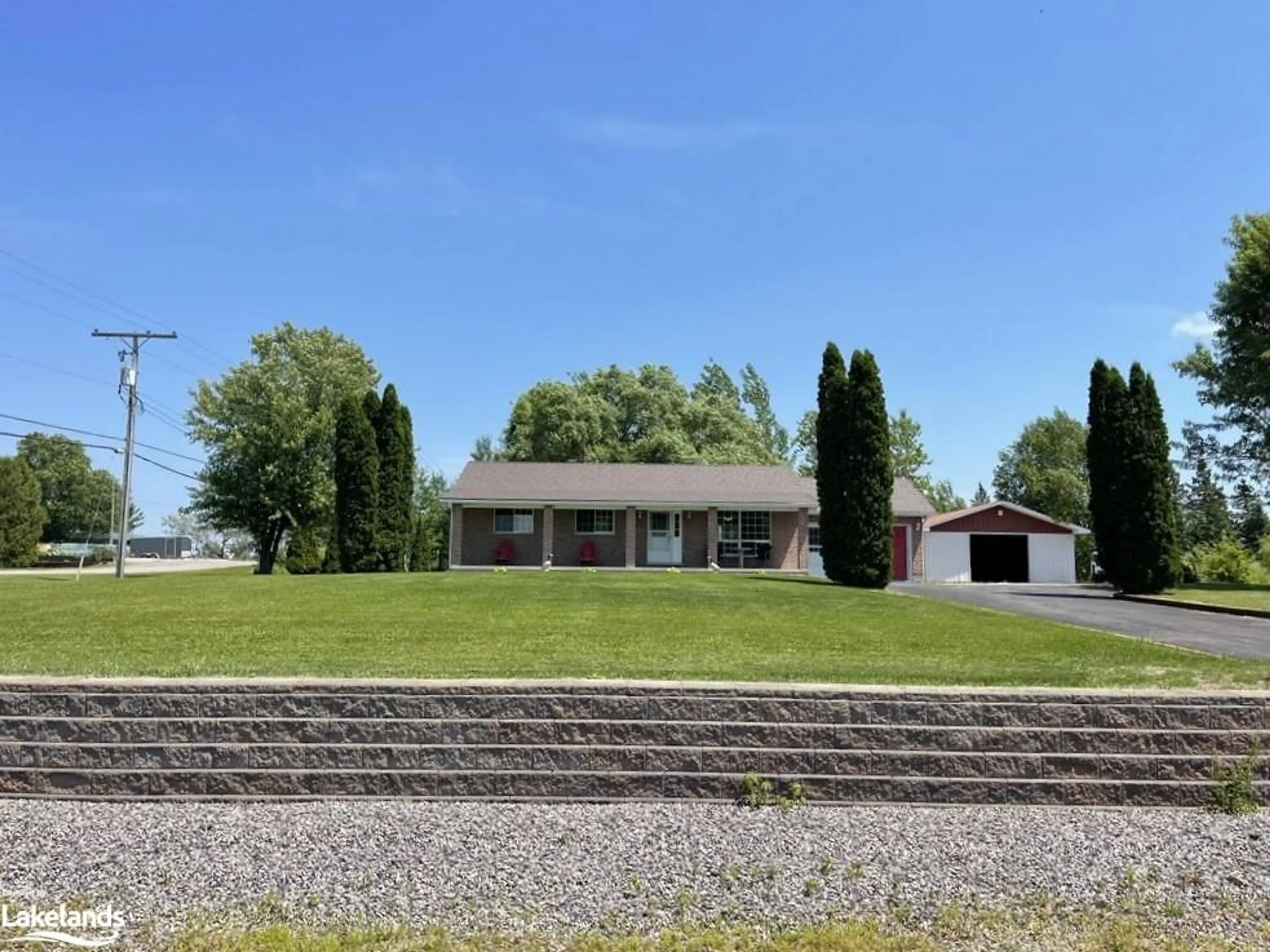 Frontside or backside of a home, the street view for 24 Monetville Rd, Monetville Ontario P0M 2K0