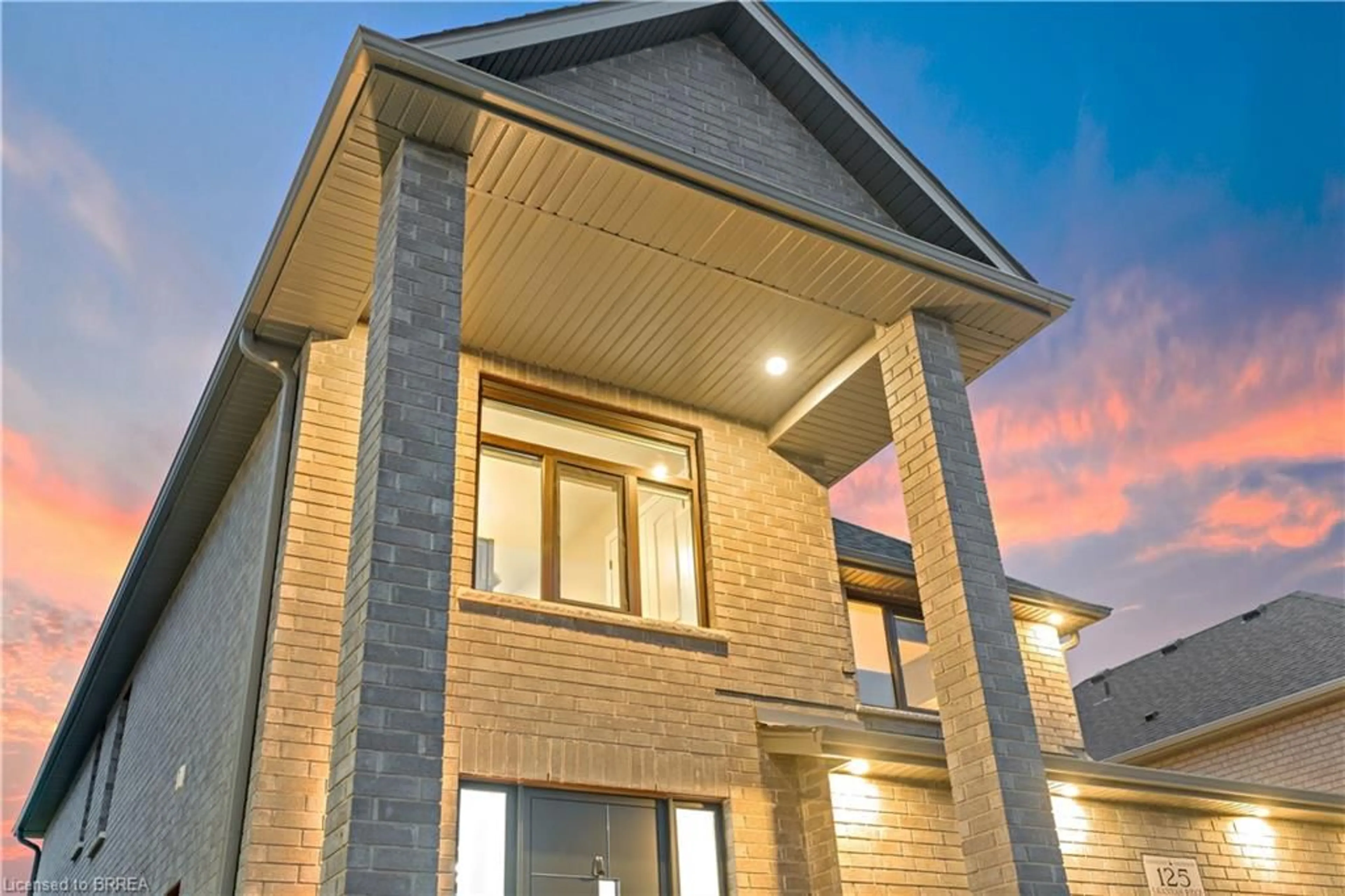 Home with brick exterior material for 125 Savannah Ridge Dr, Paris Ontario N3L 0G5