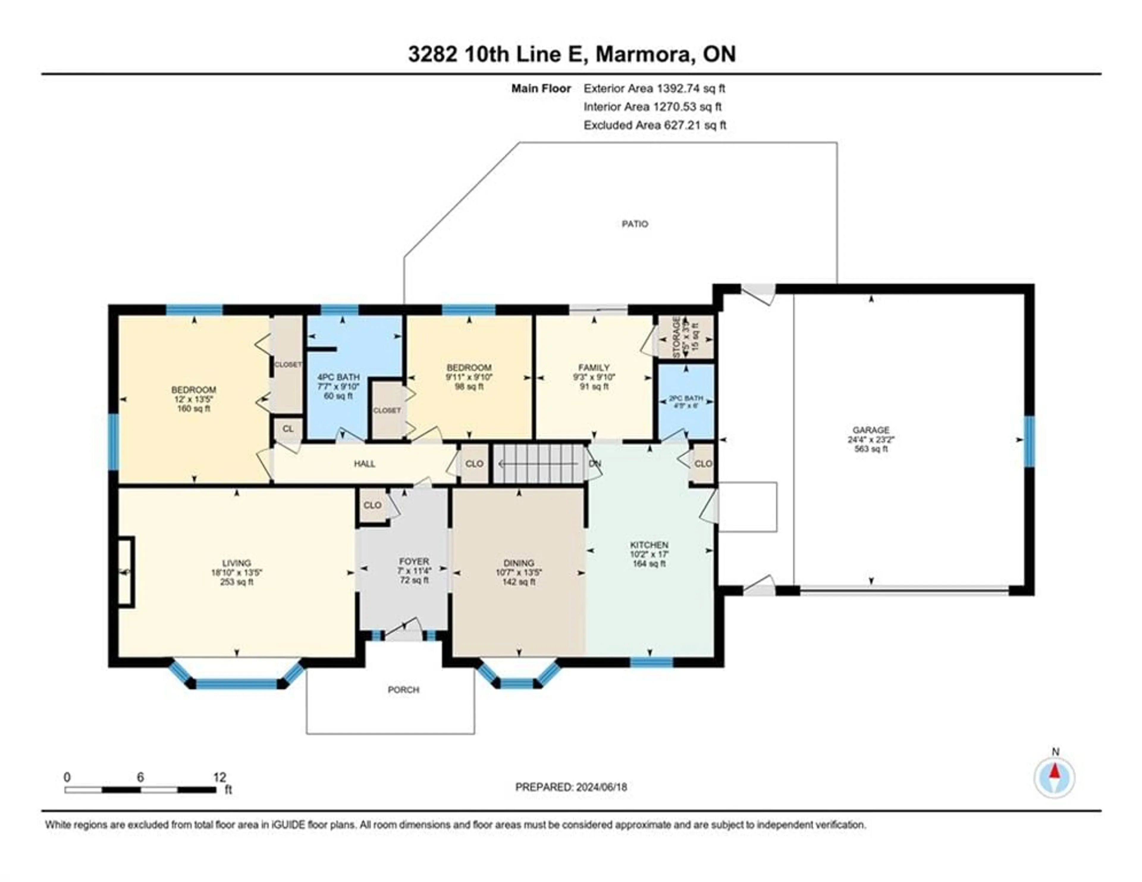 Floor plan for 3282 10th Line, Trent Hills Ontario K0L 1L0