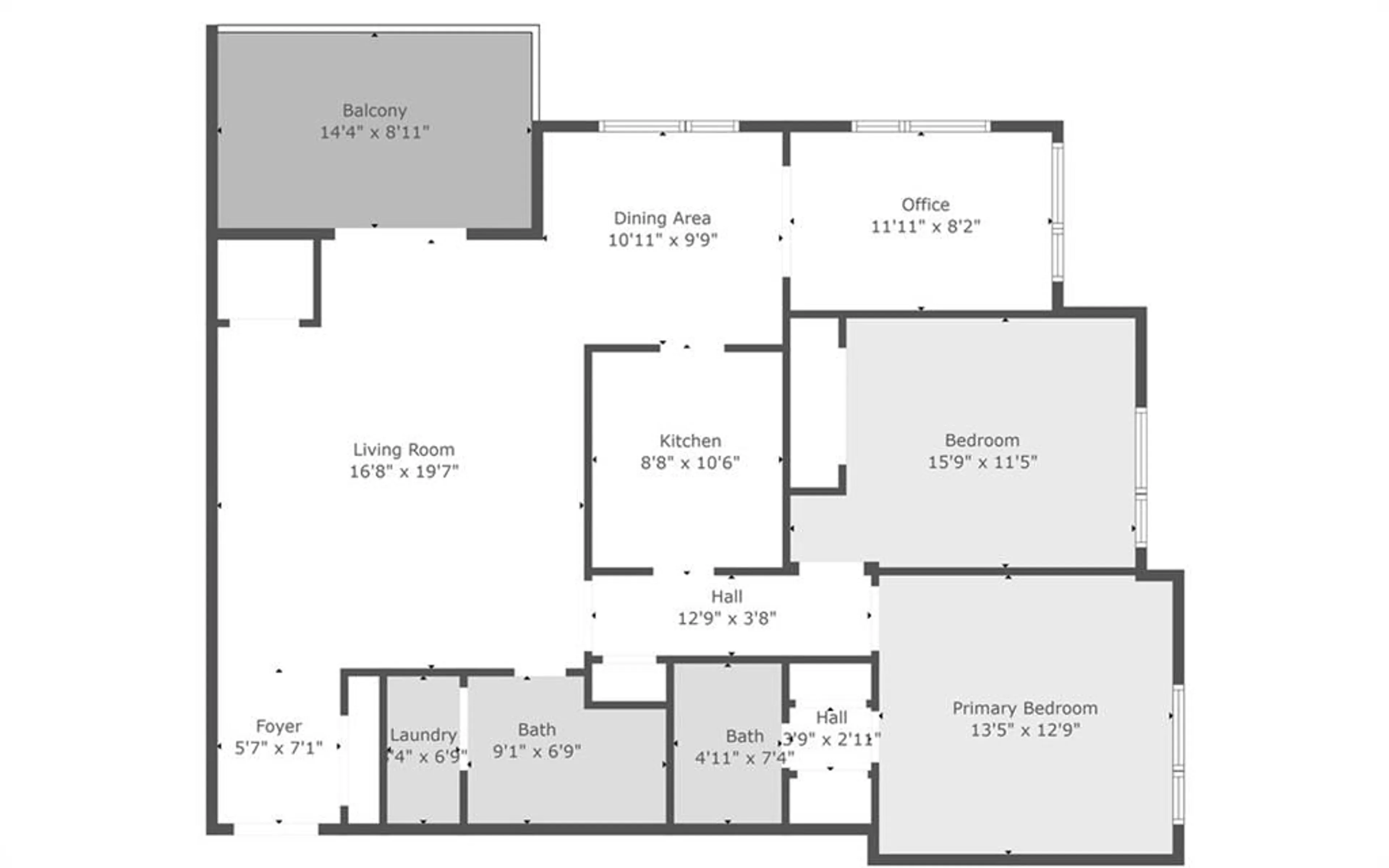 Floor plan for 306 Essa Rd #101, Barrie Ontario L9J 0H5