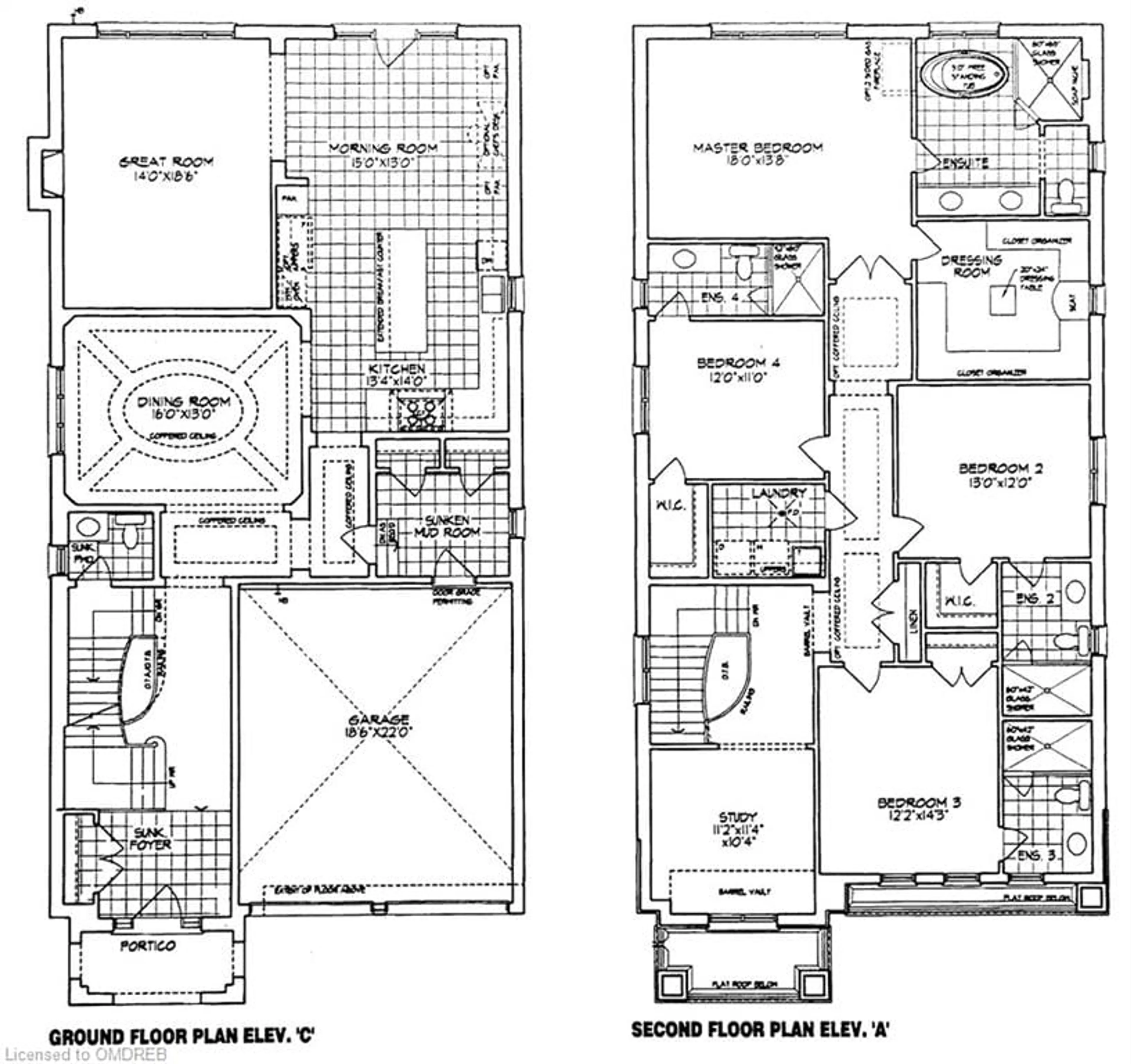 Floor plan for 377 Tudor Ave, Oakville Ontario L6K 0G8