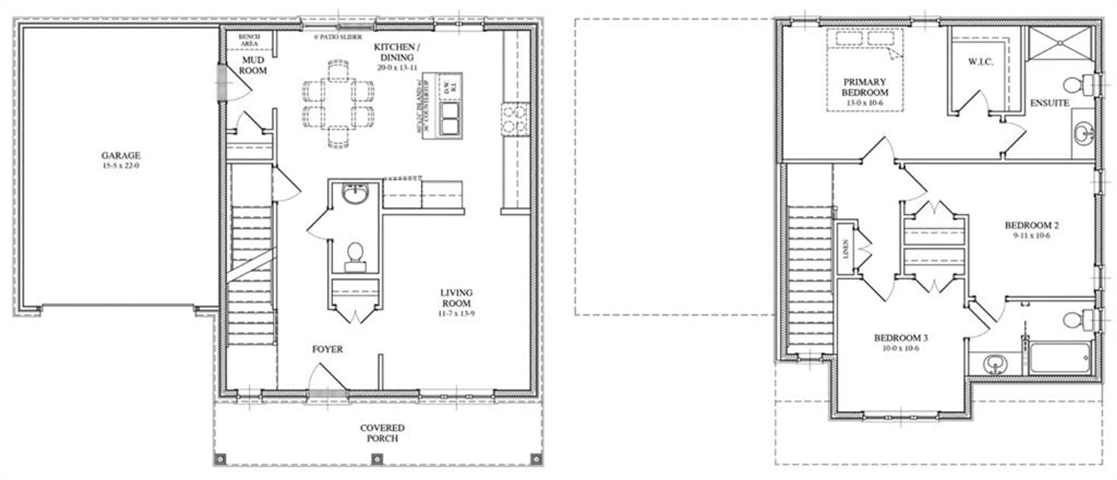 Floor plan for 110 Emerson Way, Durham Ontario N0G 1R0