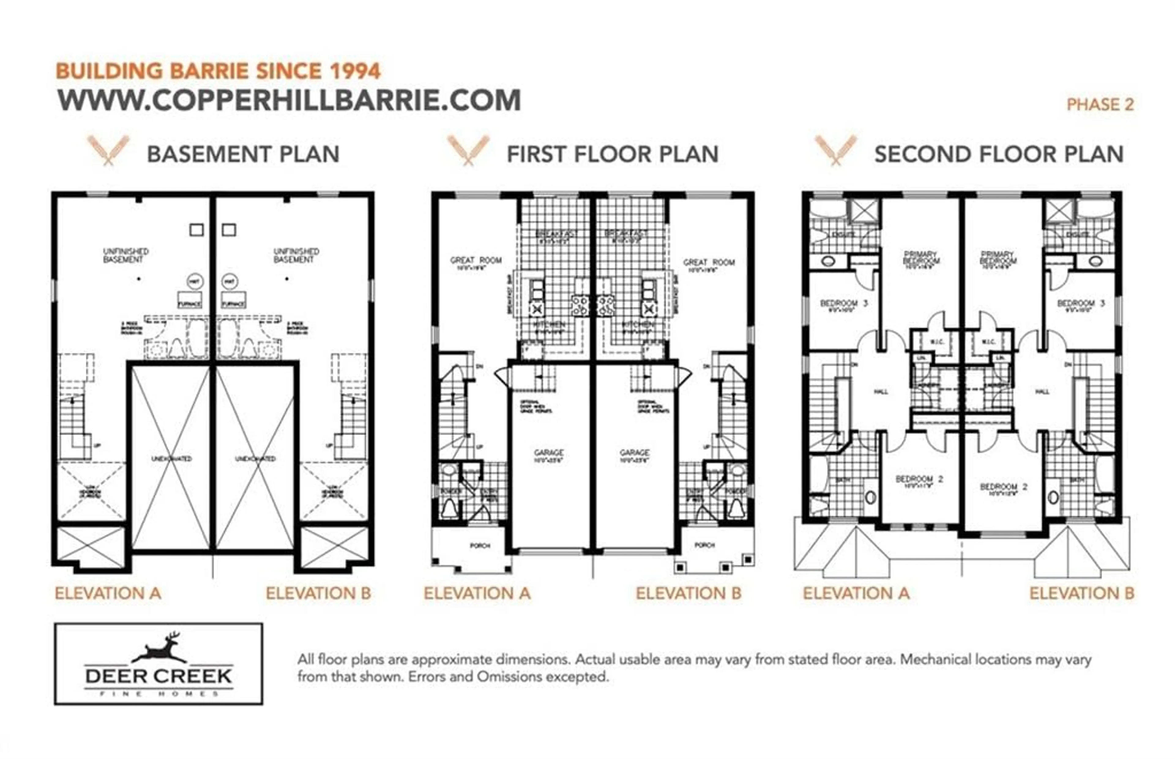 Floor plan for 94 Sagewood Ave, Barrie Ontario L9J 0K5