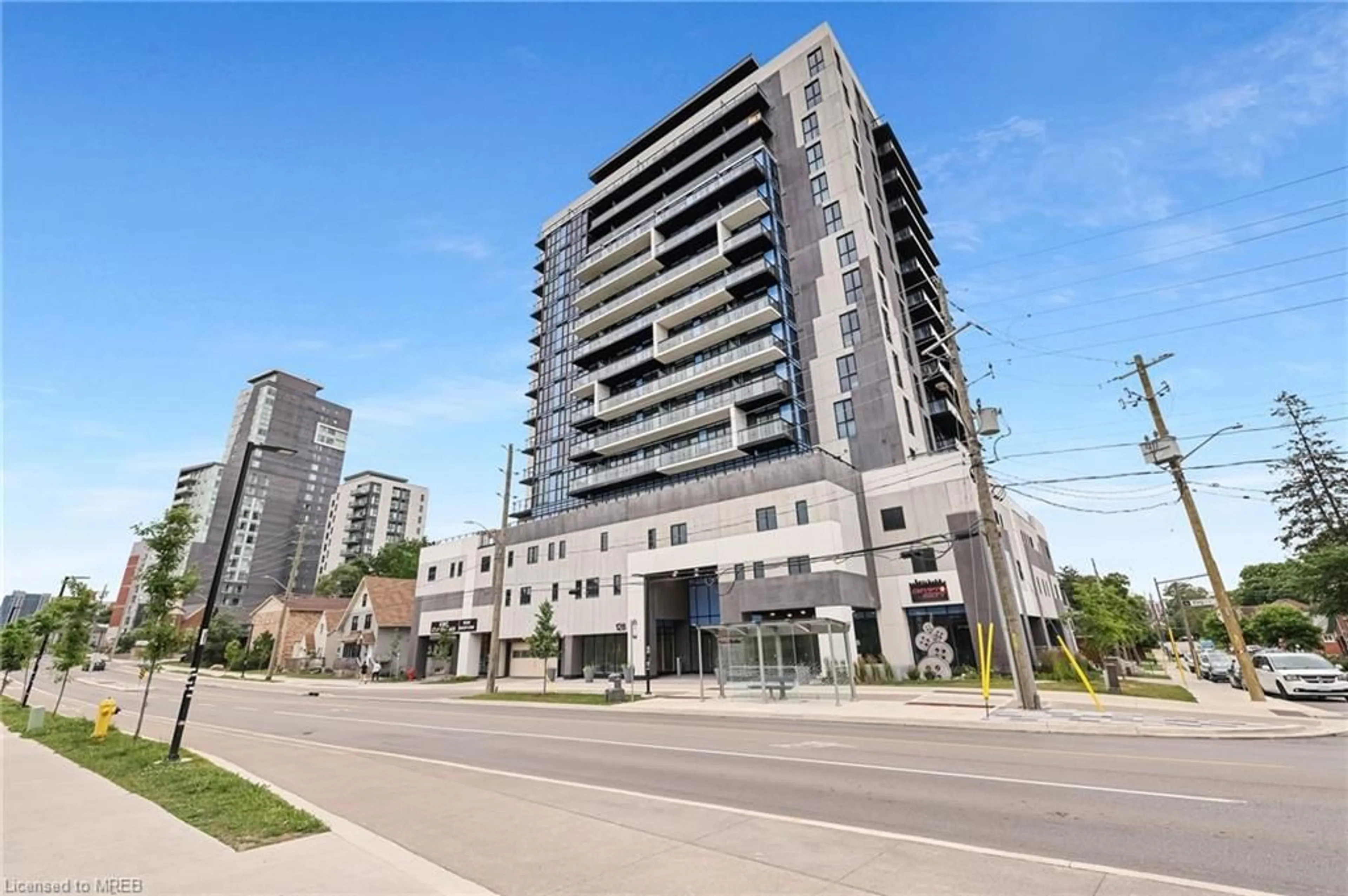 A pic from exterior of the house or condo for 128 King St #807, Waterloo Ontario N2J 0E9