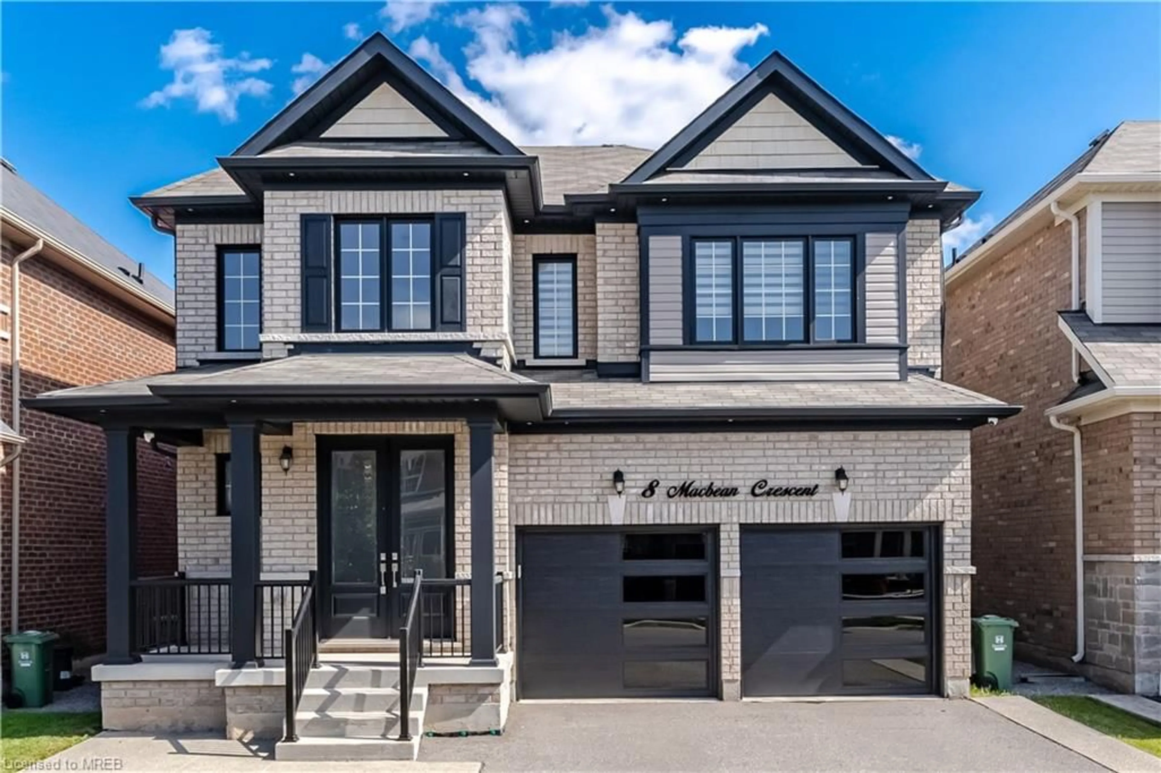 Home with brick exterior material for 8 Macbean Crescent Cres, Waterdown Ontario L0R 2H9