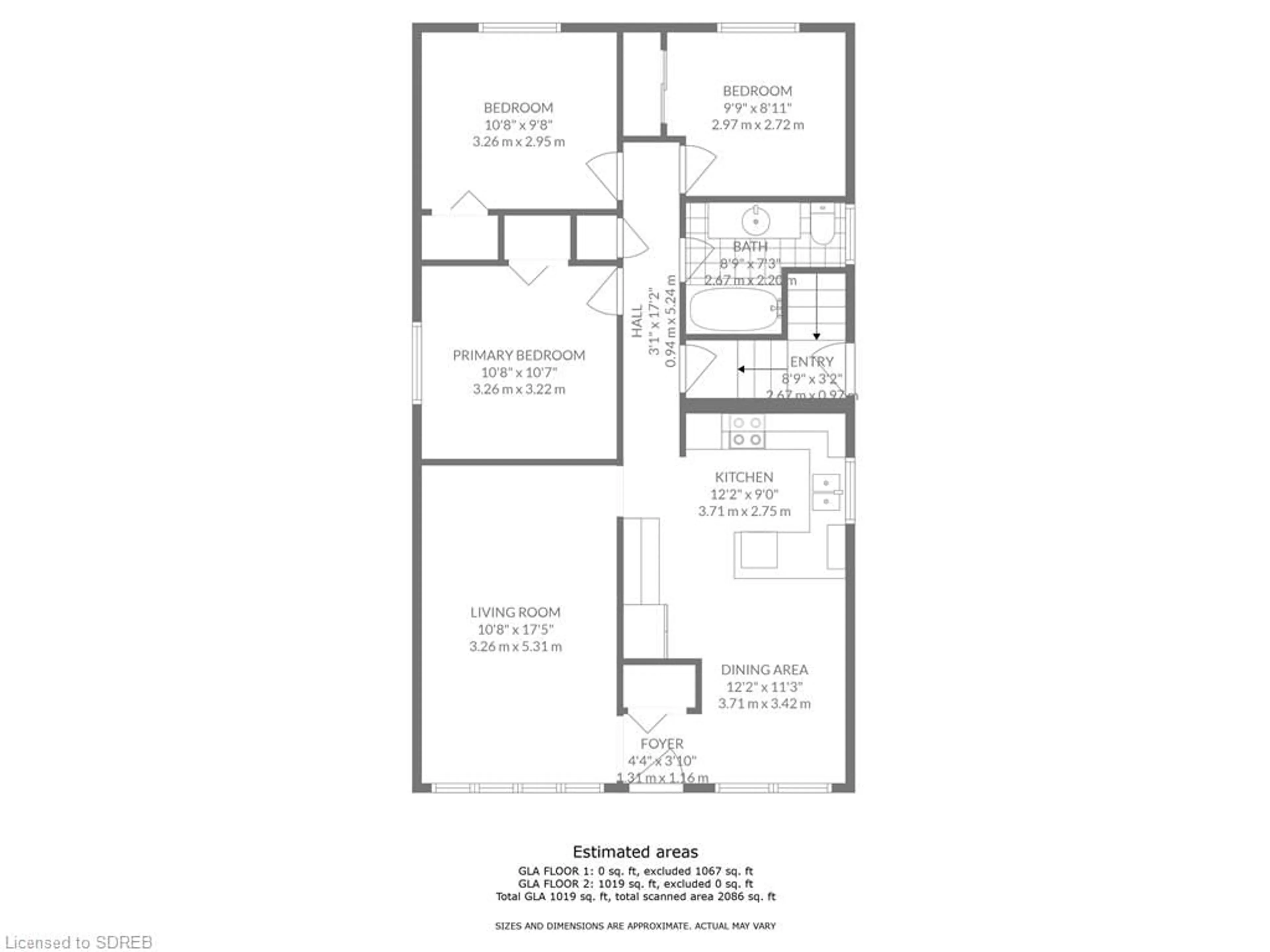 Floor plan for 11 Crestlynn Cres, Simcoe Ontario N3Y 4V3