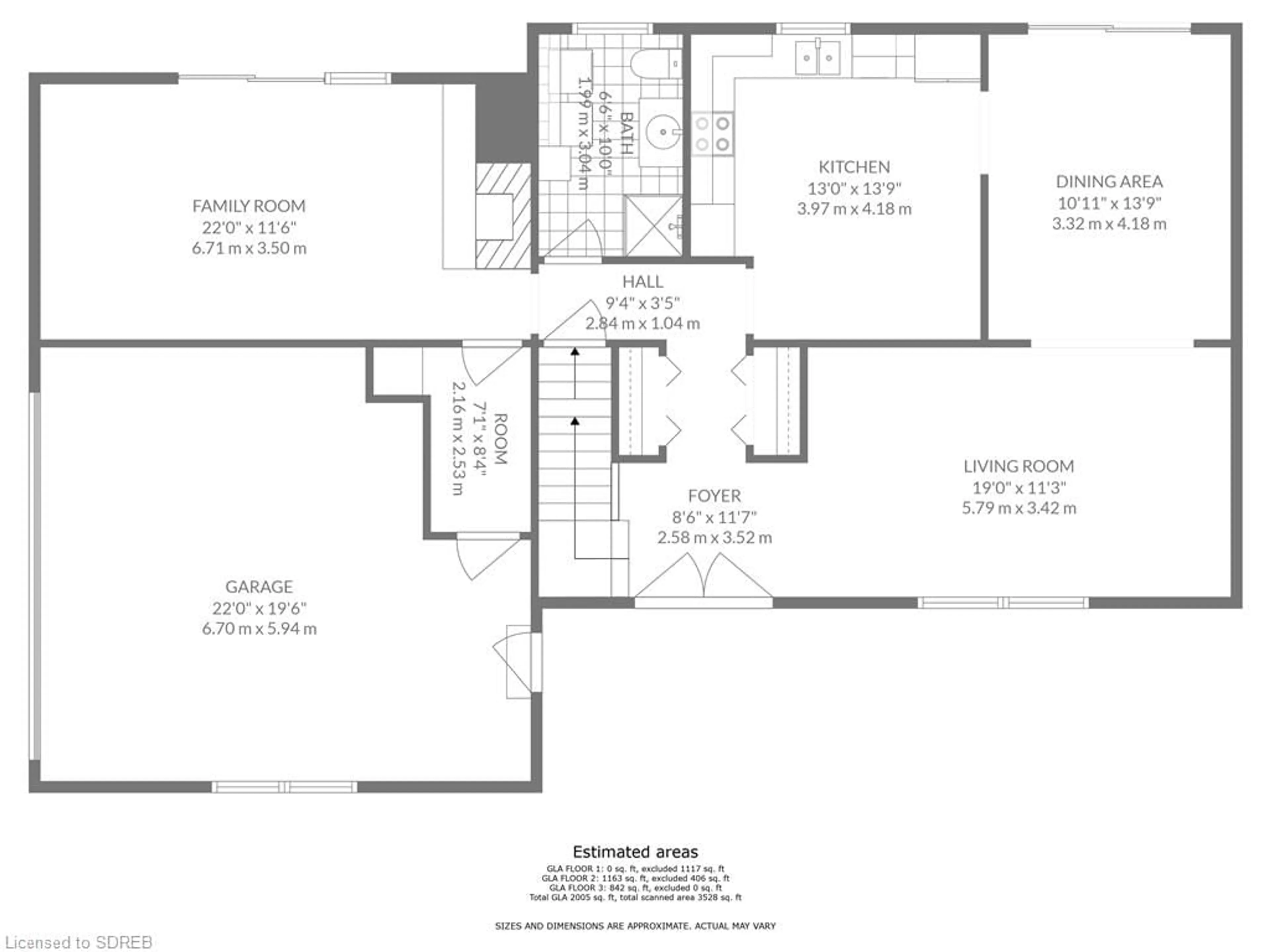Floor plan for 130 Hillside Ave, Delhi Ontario N4B 1Y7
