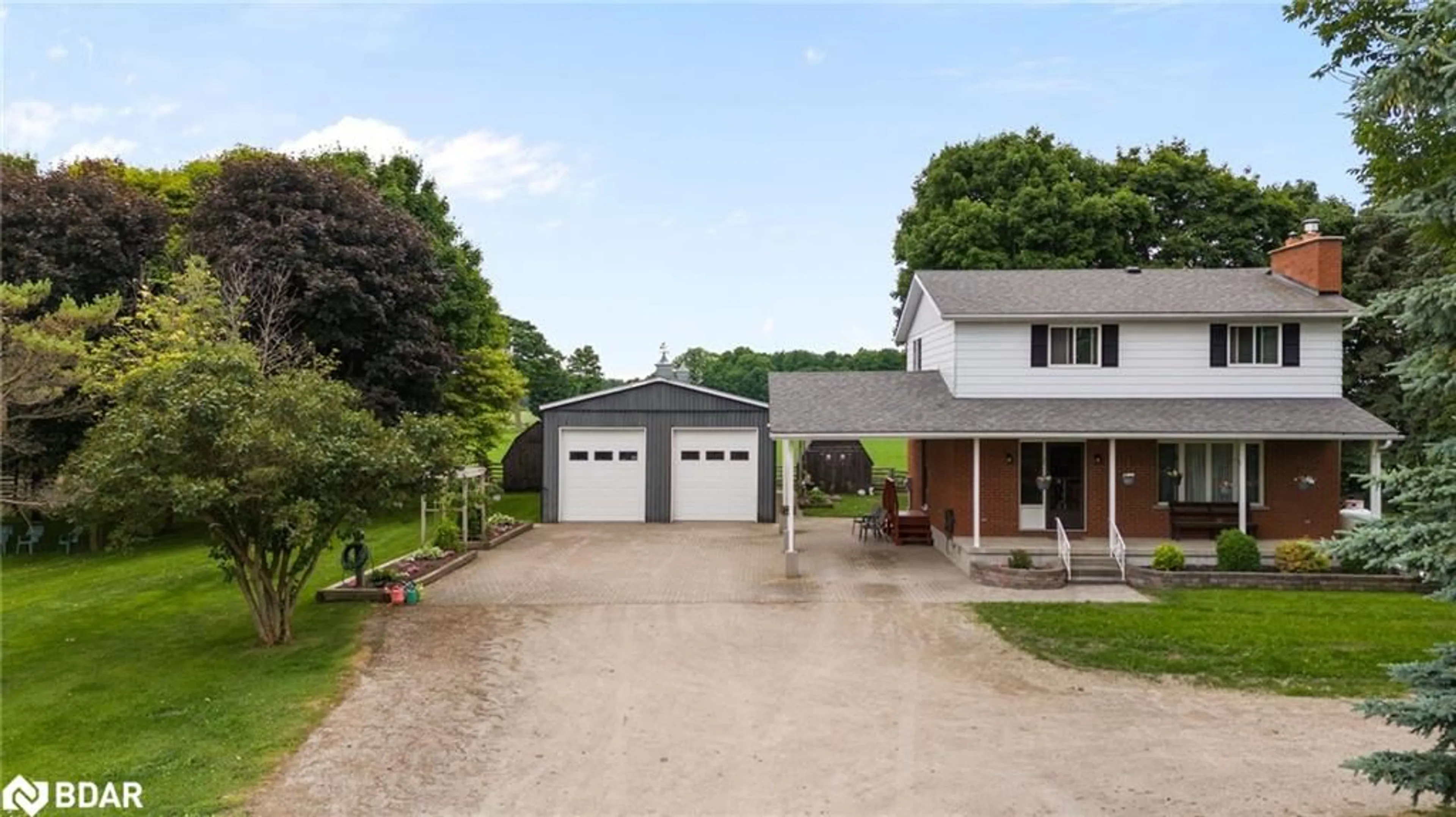 Frontside or backside of a home, cottage for 3093 26 Hwy, Springwater Ontario L9X 0B5