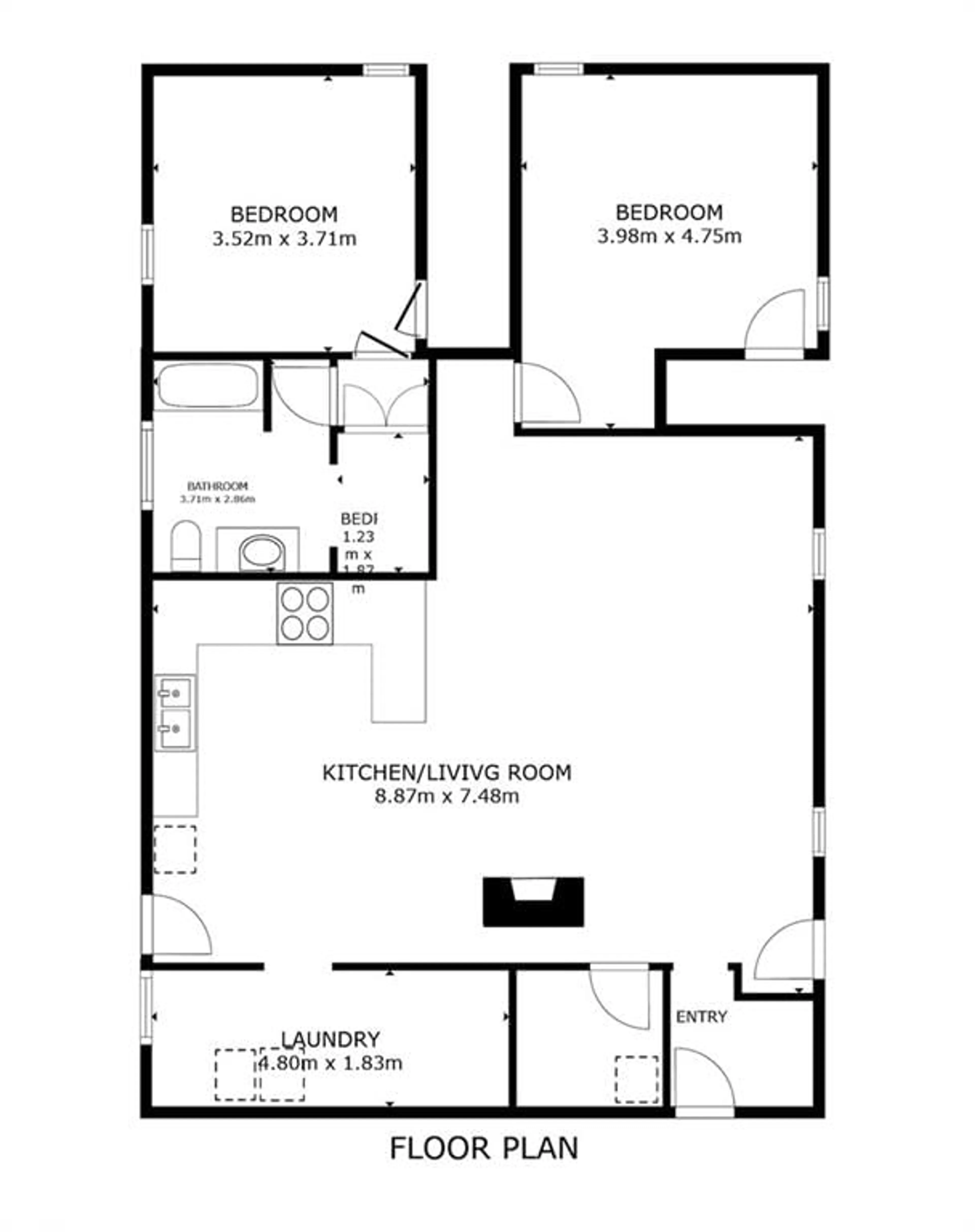 Floor plan for 615 Centre Rd, Madoc Ontario K0K 2K0